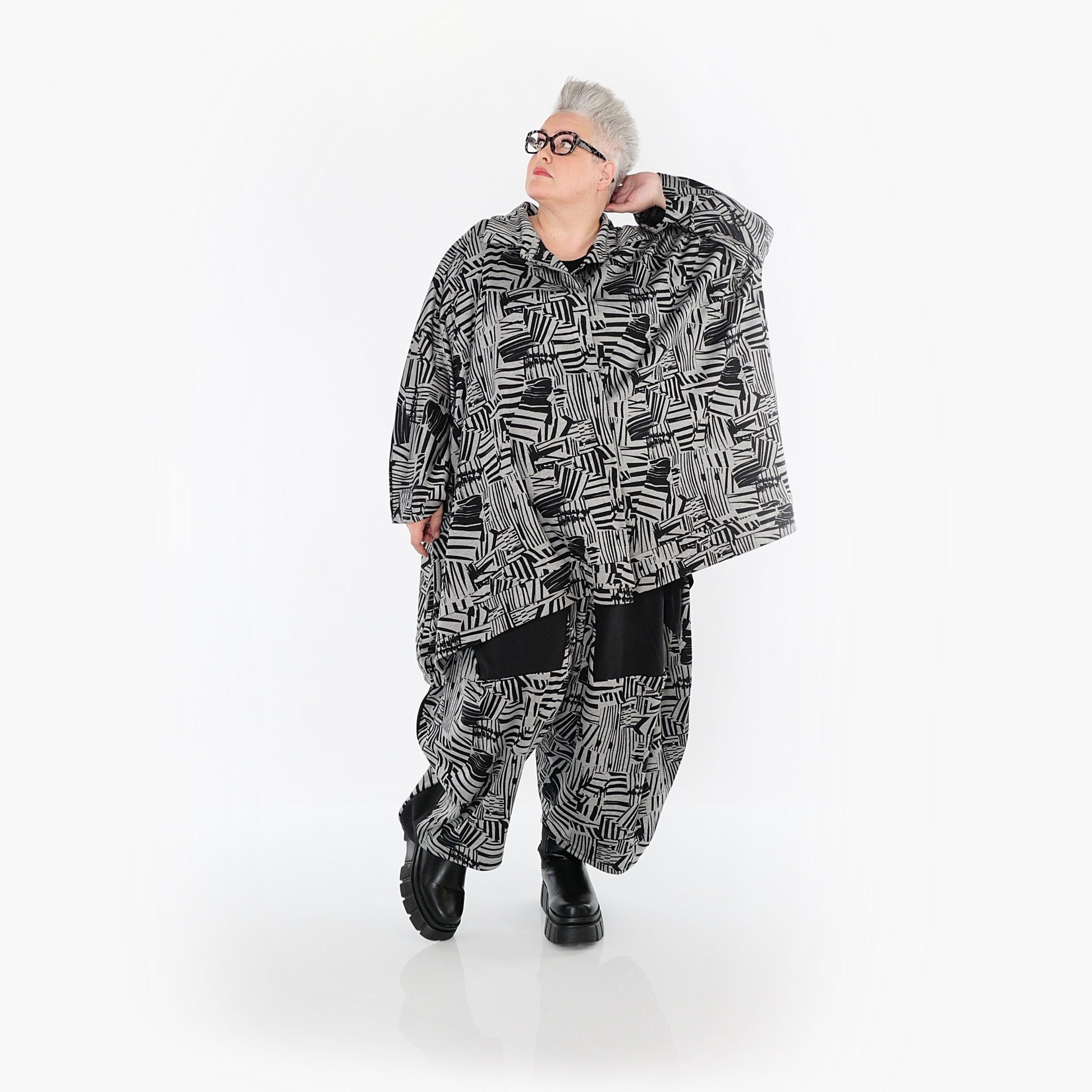 Akh 1014 7110 Shirt Brown Ecru 2