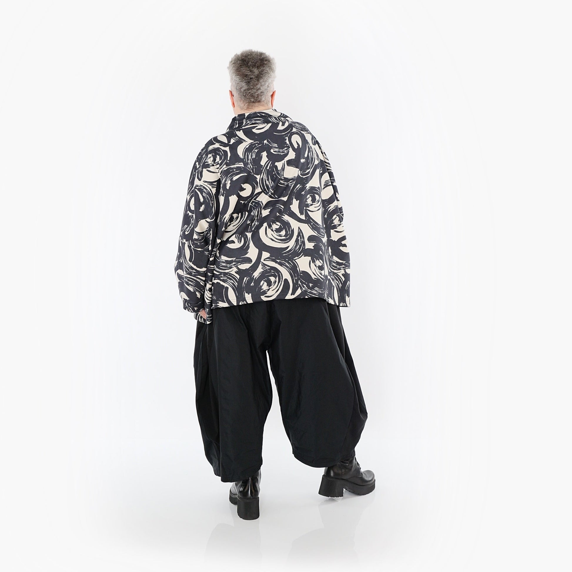 Akh 1016 7104 Jacket Ecru Black 6