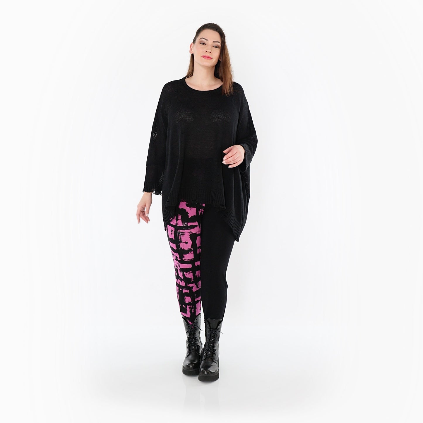 0100P "Nadine" Leggings – Fuchsia