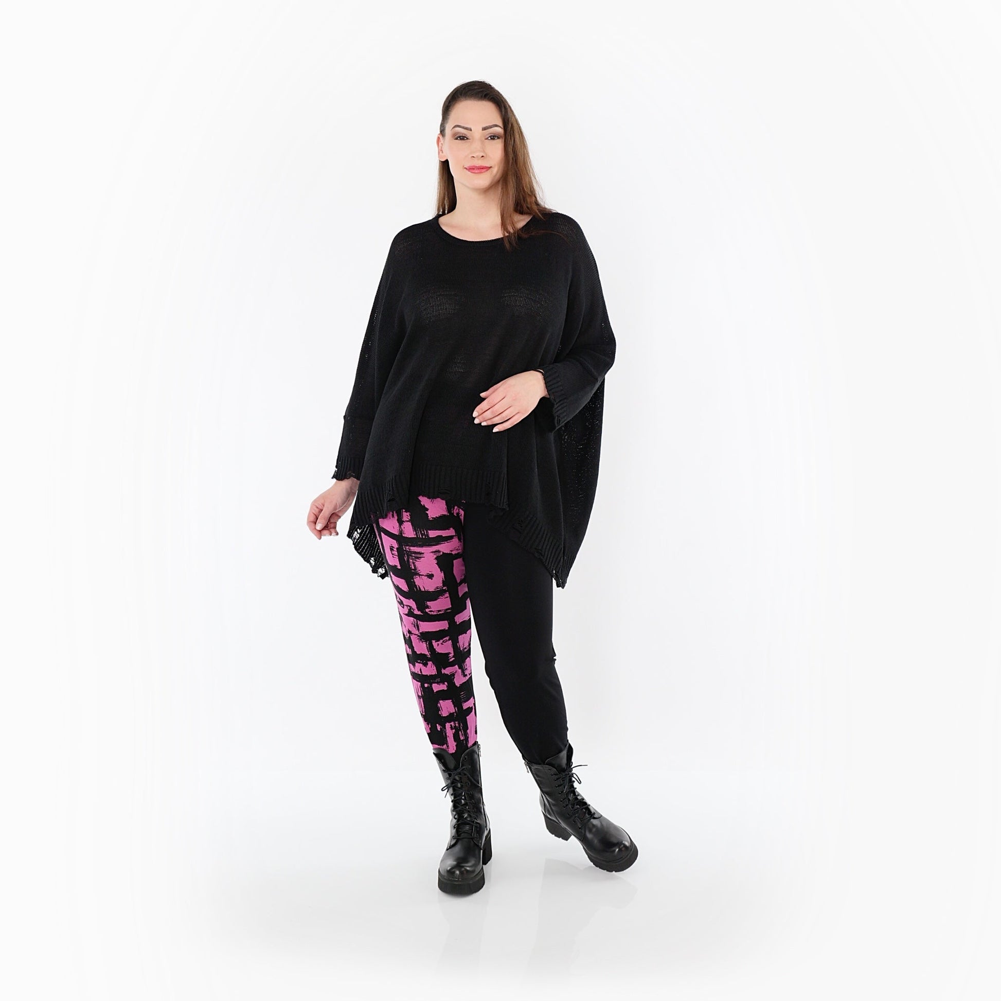 0100P "Nadine" Leggings – Fuchsia
