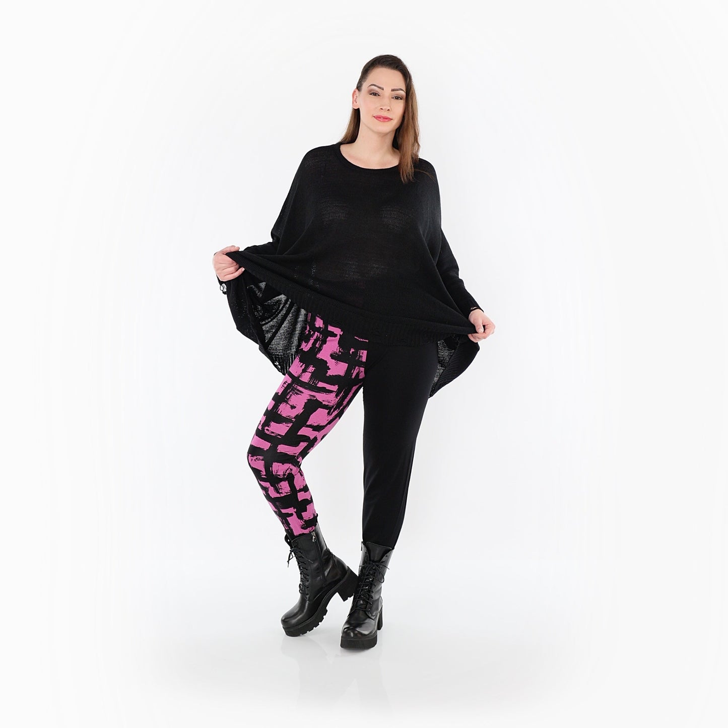 0100P "Nadine" Leggings – Fuchsia