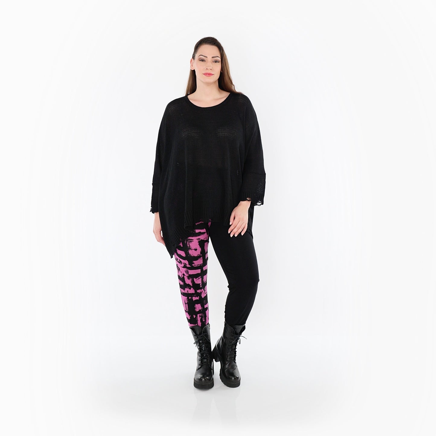 0100P "Nadine" Leggings – Fuchsia