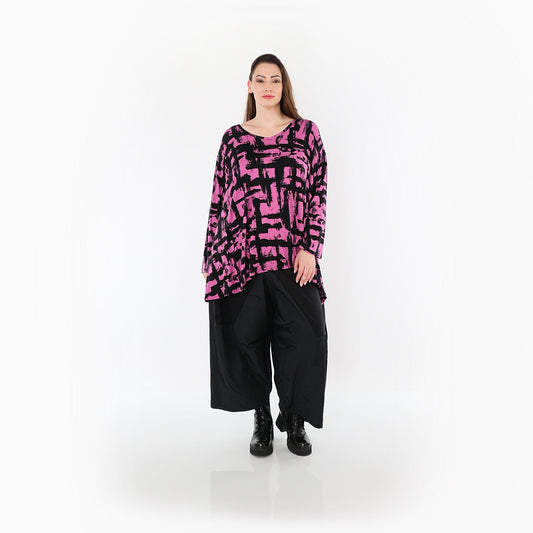 02593 "Nadine" Shirt – Fuchsia