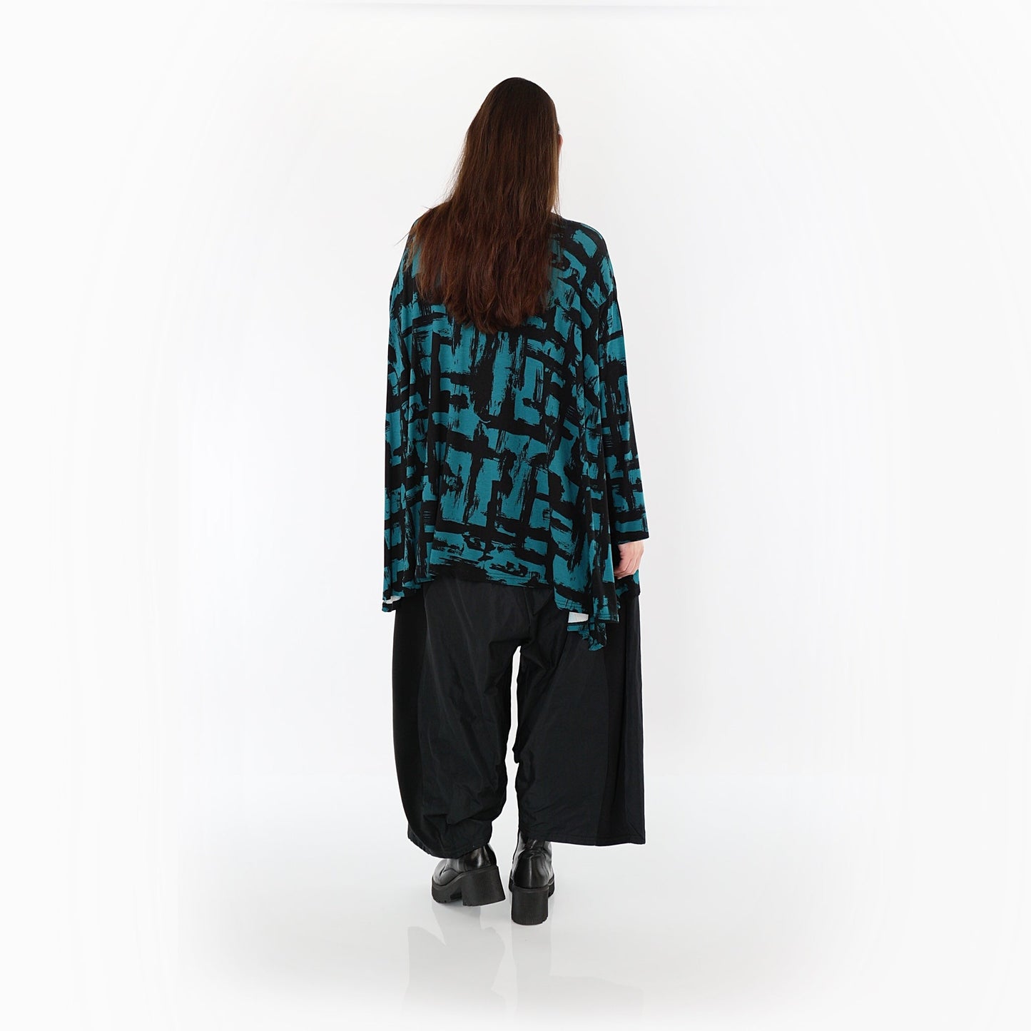 02593 "Nadine" Shirt – Petrol