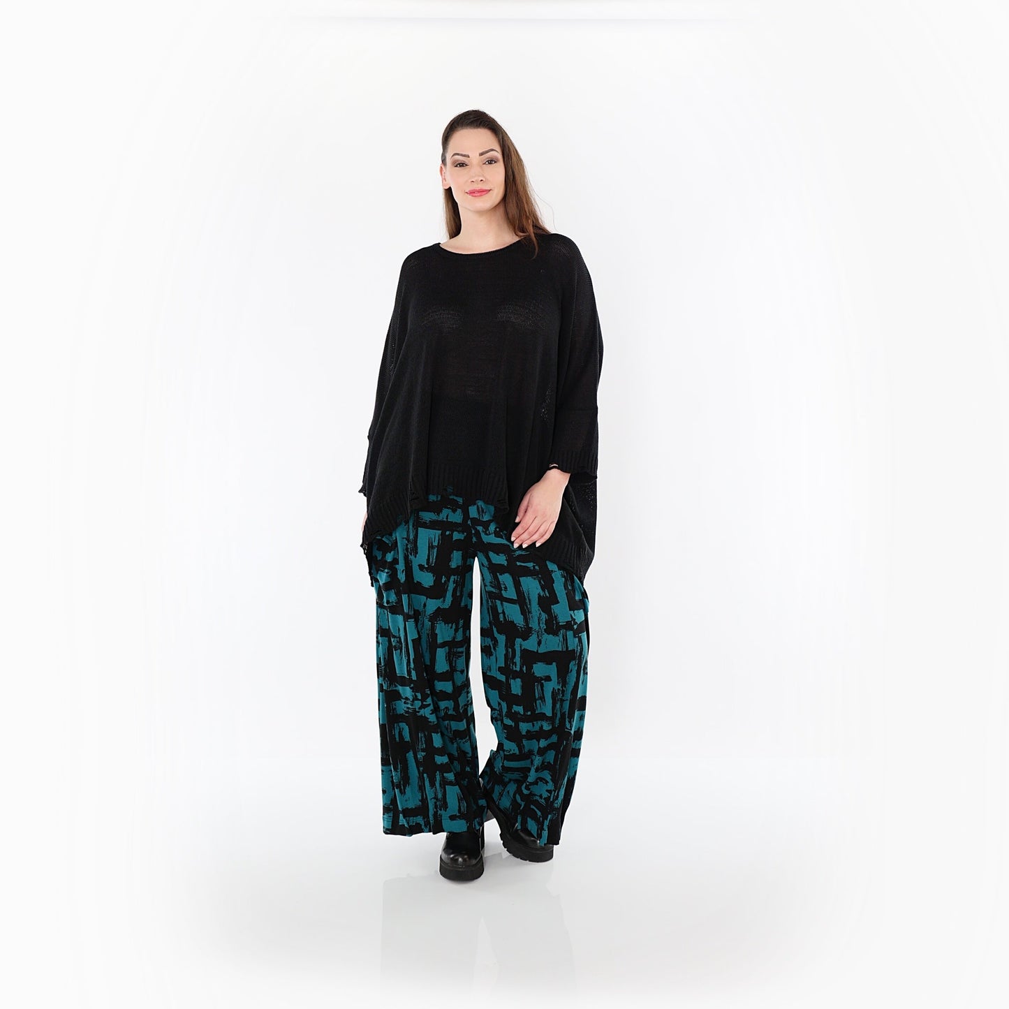 07007 "Nadine" Trousers – Petrol