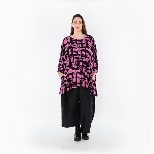 07116 "Nadine" Shirt – Fuchsia