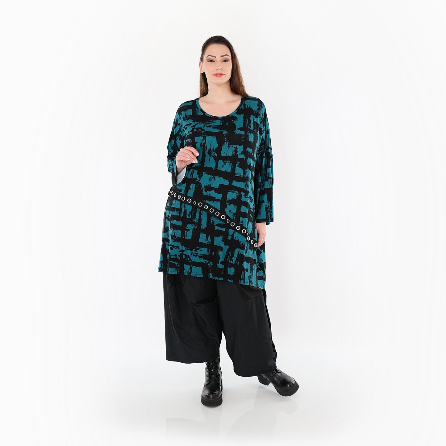 07126 "Nadine" Shirt – Petrol