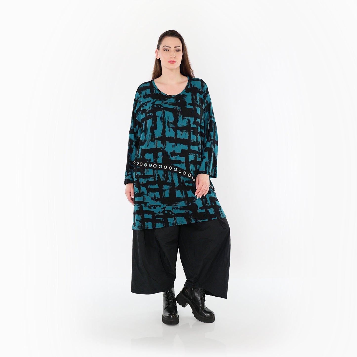 07126 "Nadine" Shirt – Petrol