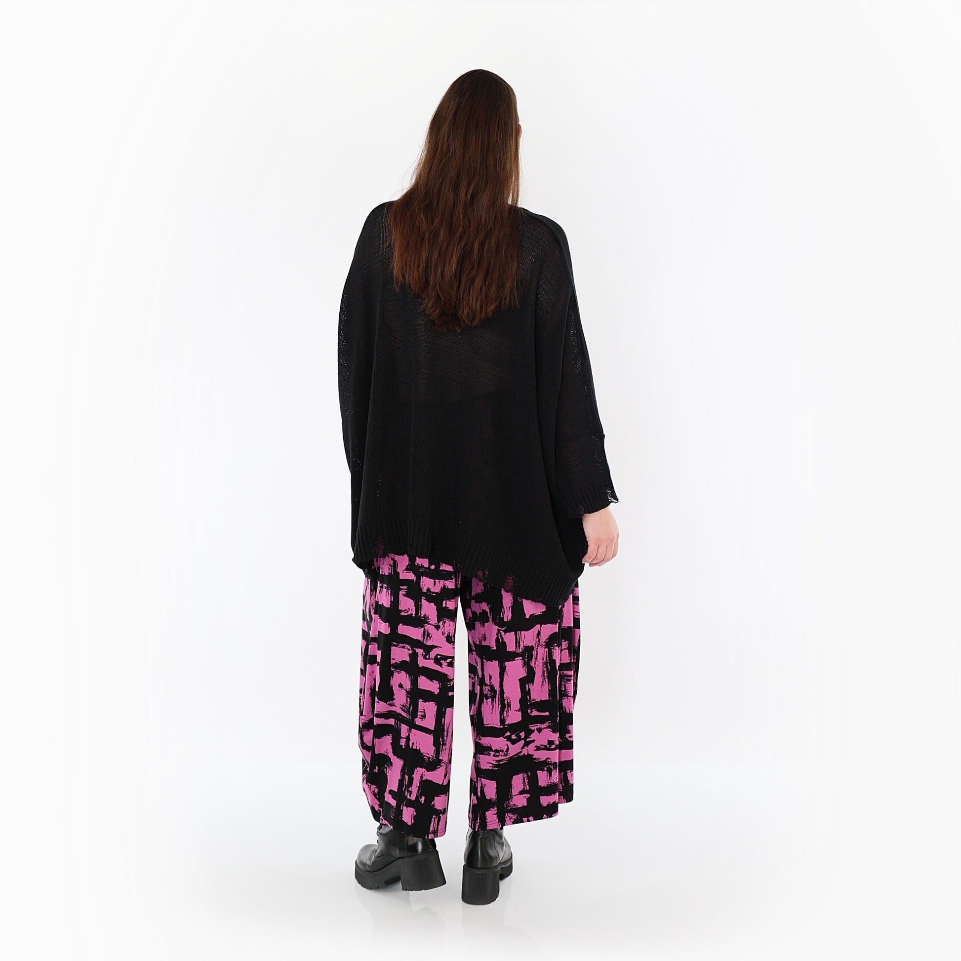 08069 "Nadine" Trousers – Fuchsia