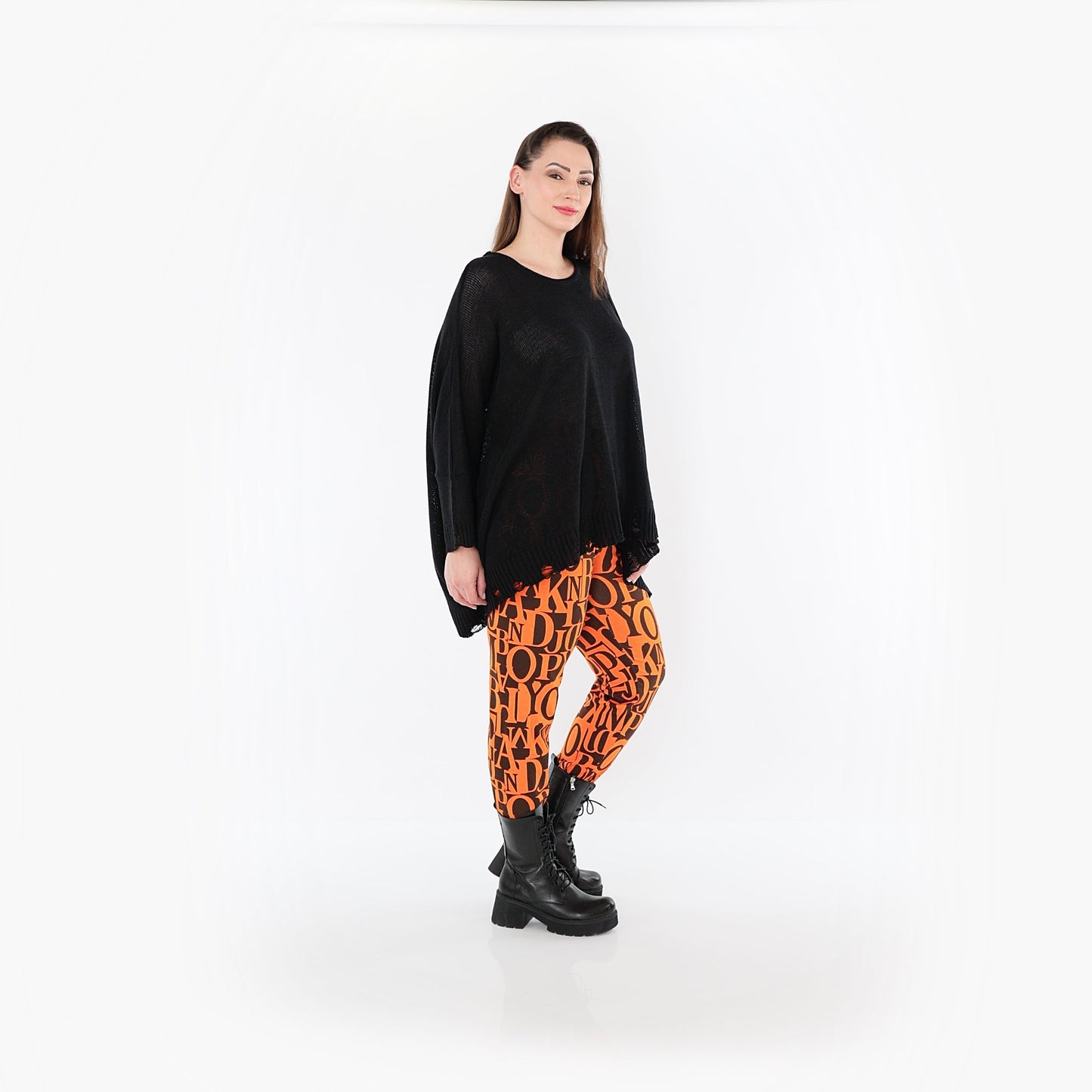 0100P "Santana" Leggings – Orange