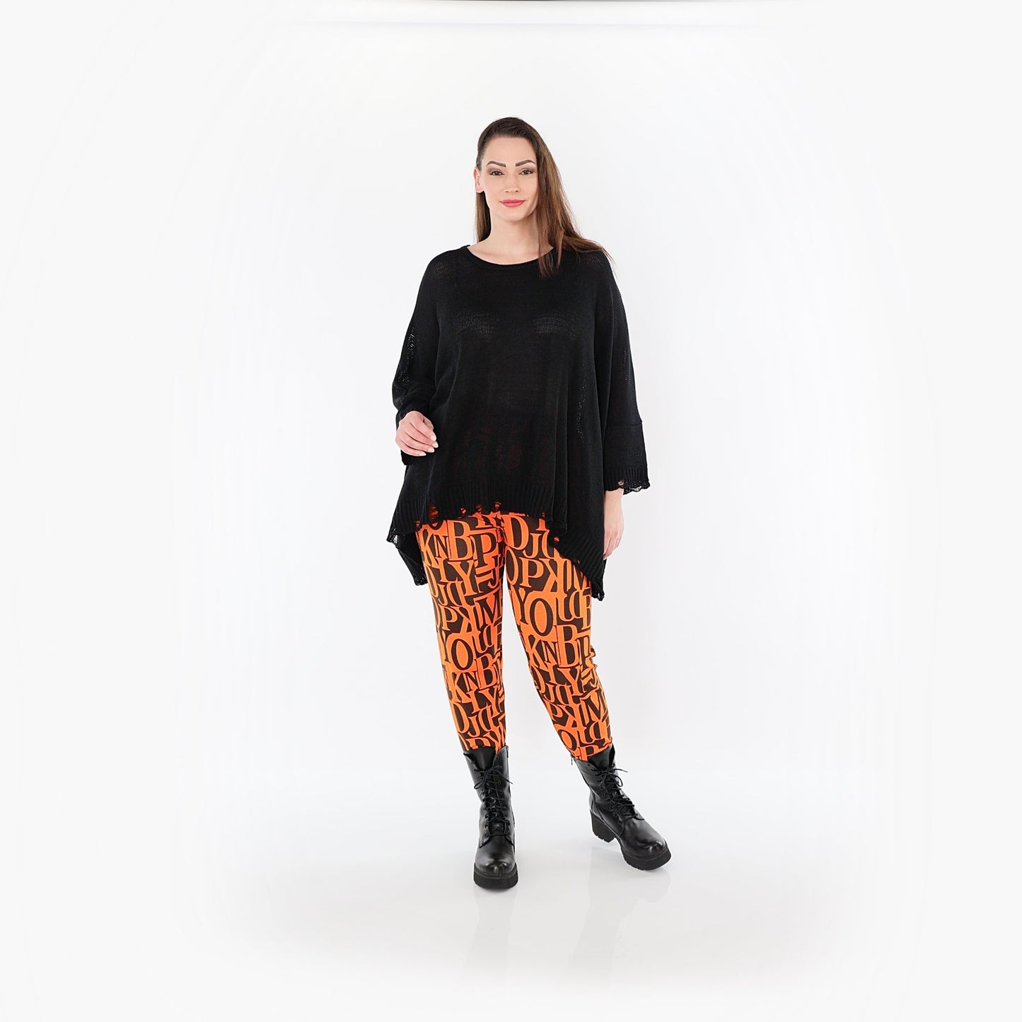 0100P "Santana" Leggings – Orange