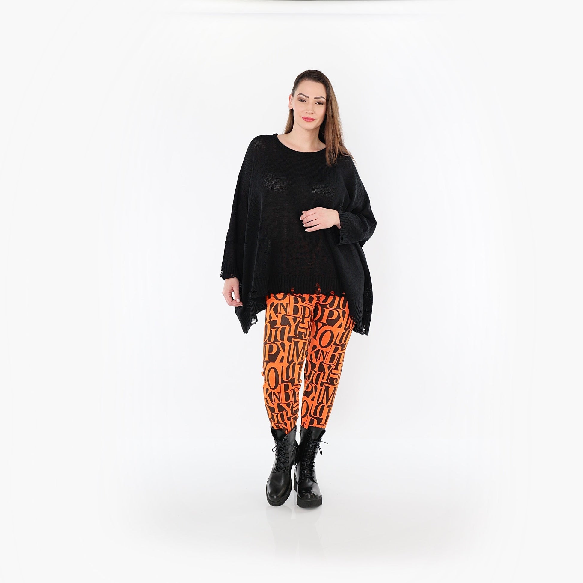 0100P "Santana" Leggings – Orange