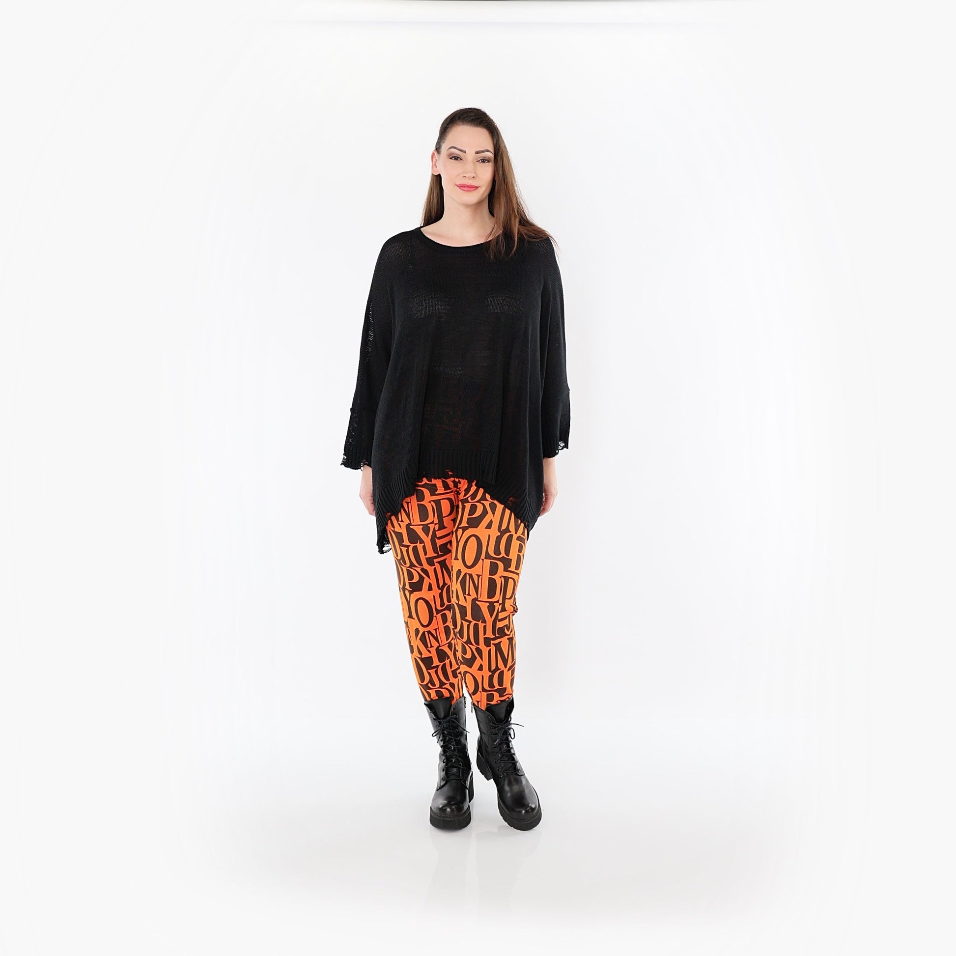 0100P "Santana" Leggings – Orange