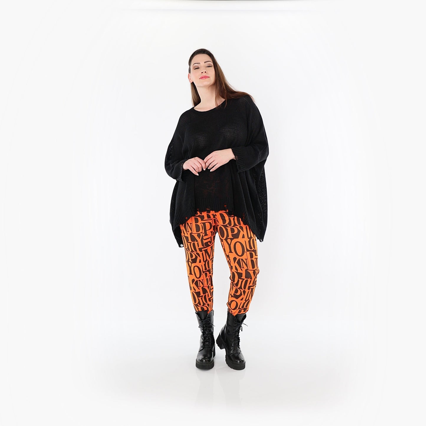 0100P "Santana" Leggings – Orange