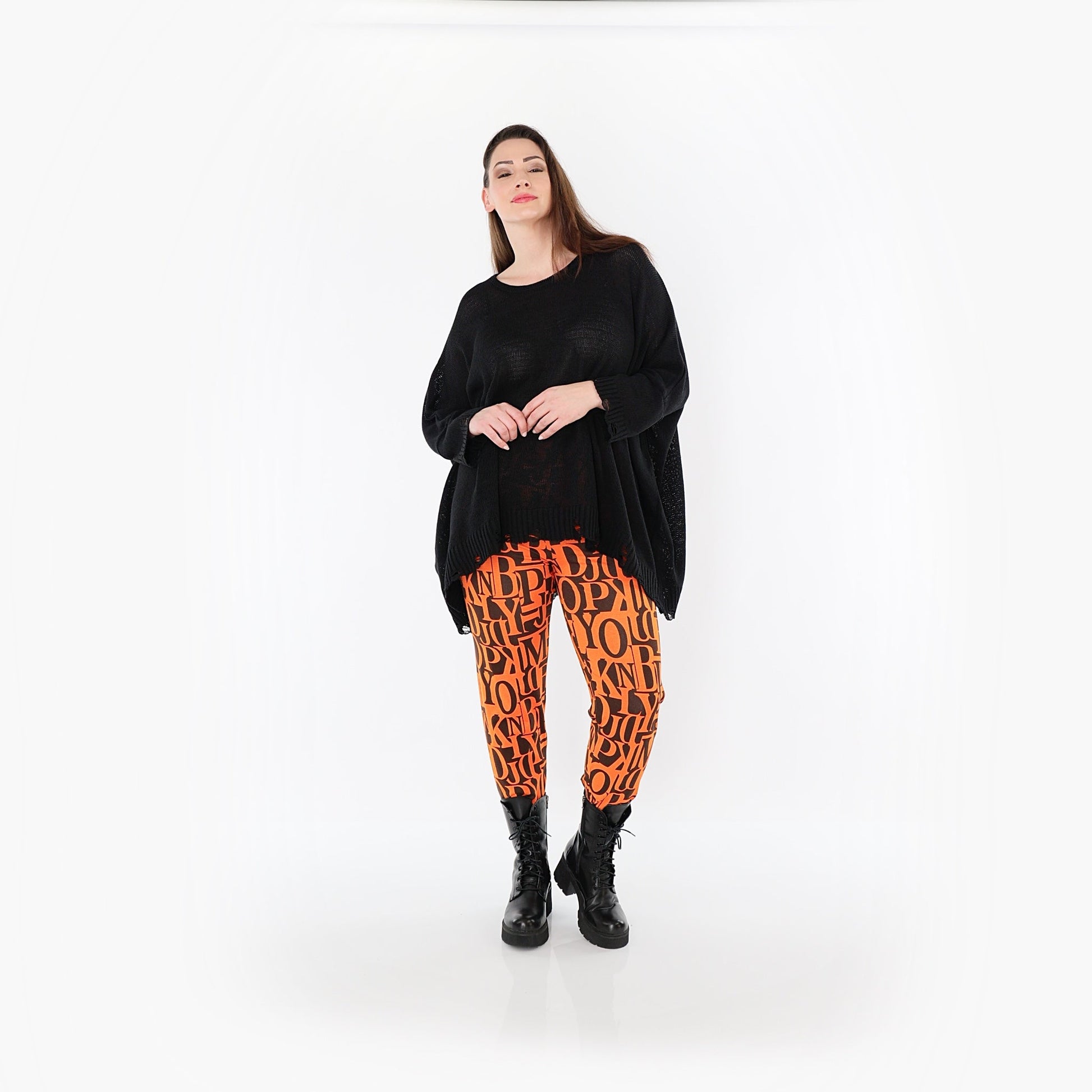 0100P "Santana" Leggings – Orange
