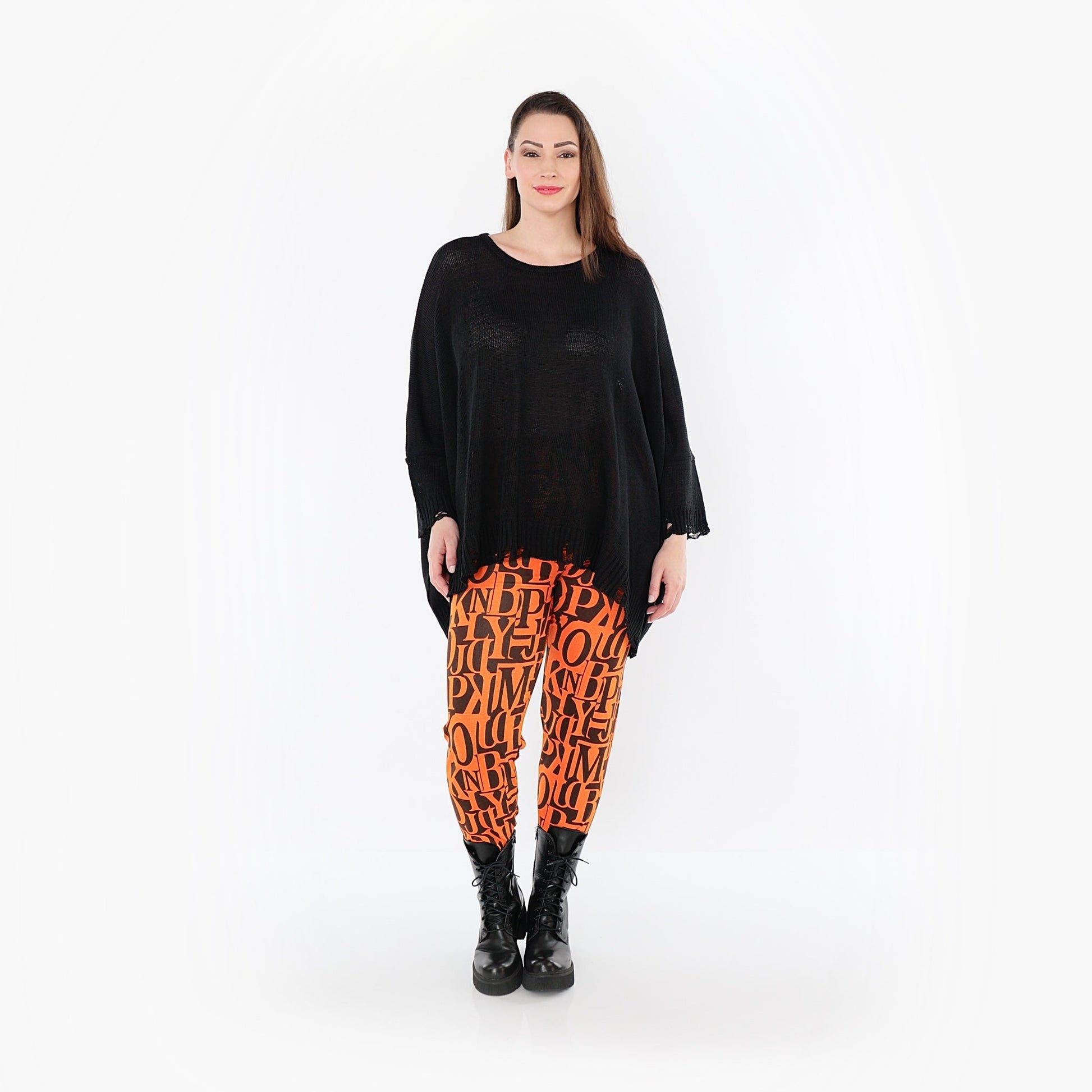 0100P "Santana" Leggings – Orange