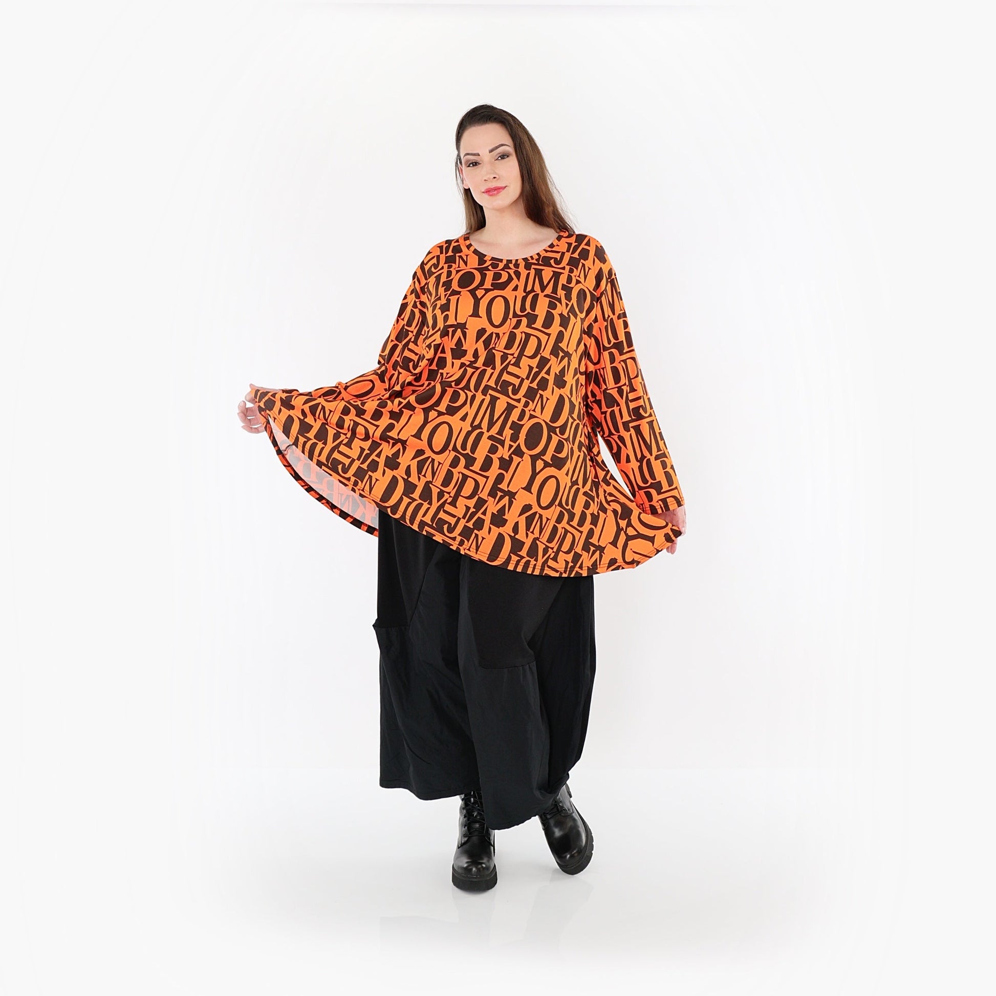 01892 "Santana" Shirt – Orange