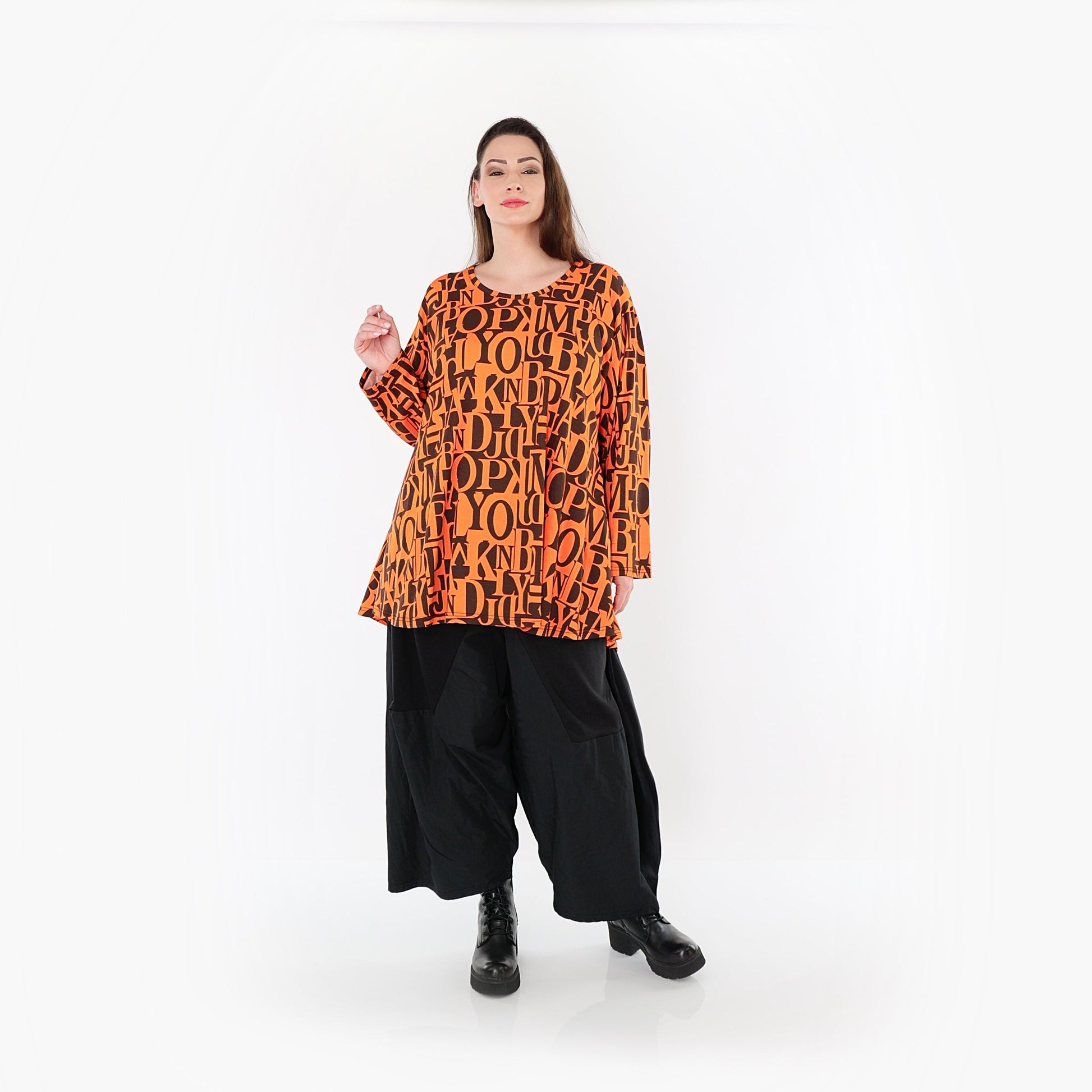 01892 "Santana" Shirt – Orange