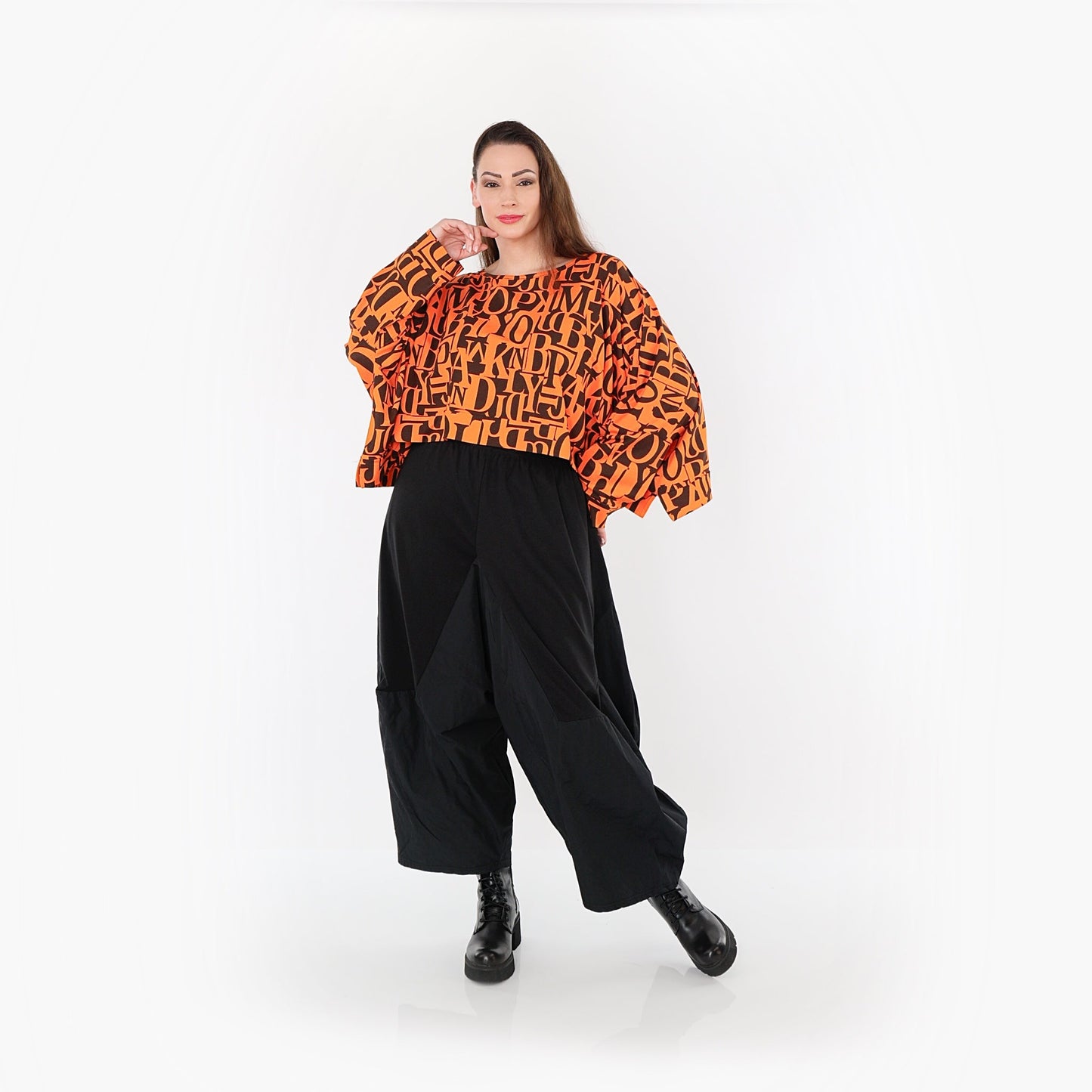 07011 "Santana" Top – Orange