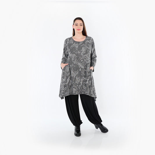 00521 "Alessia" Shirt – Grey