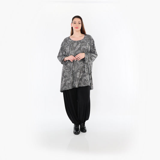 00593 "Alessia" Shirt – Grey