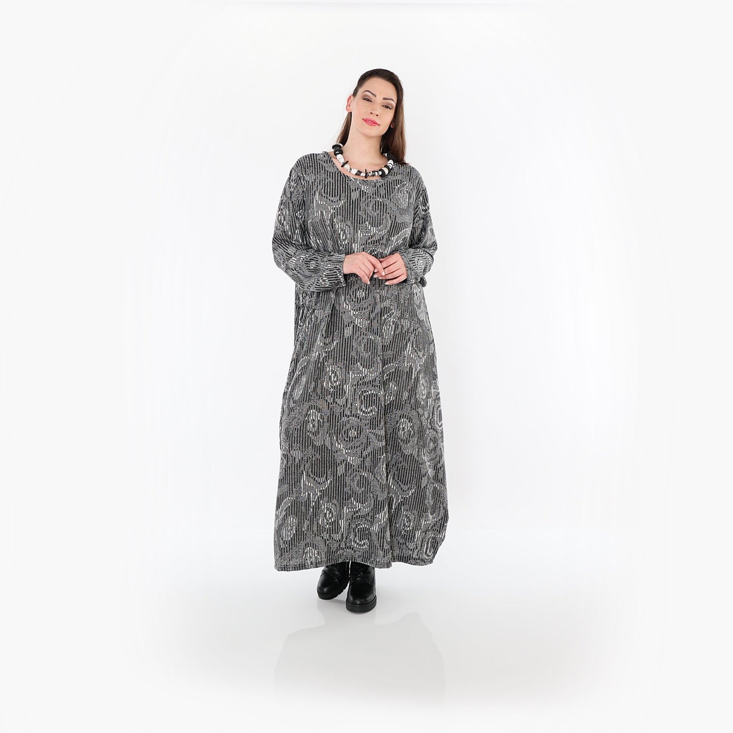 01926 "Alessia" Dress – Grey