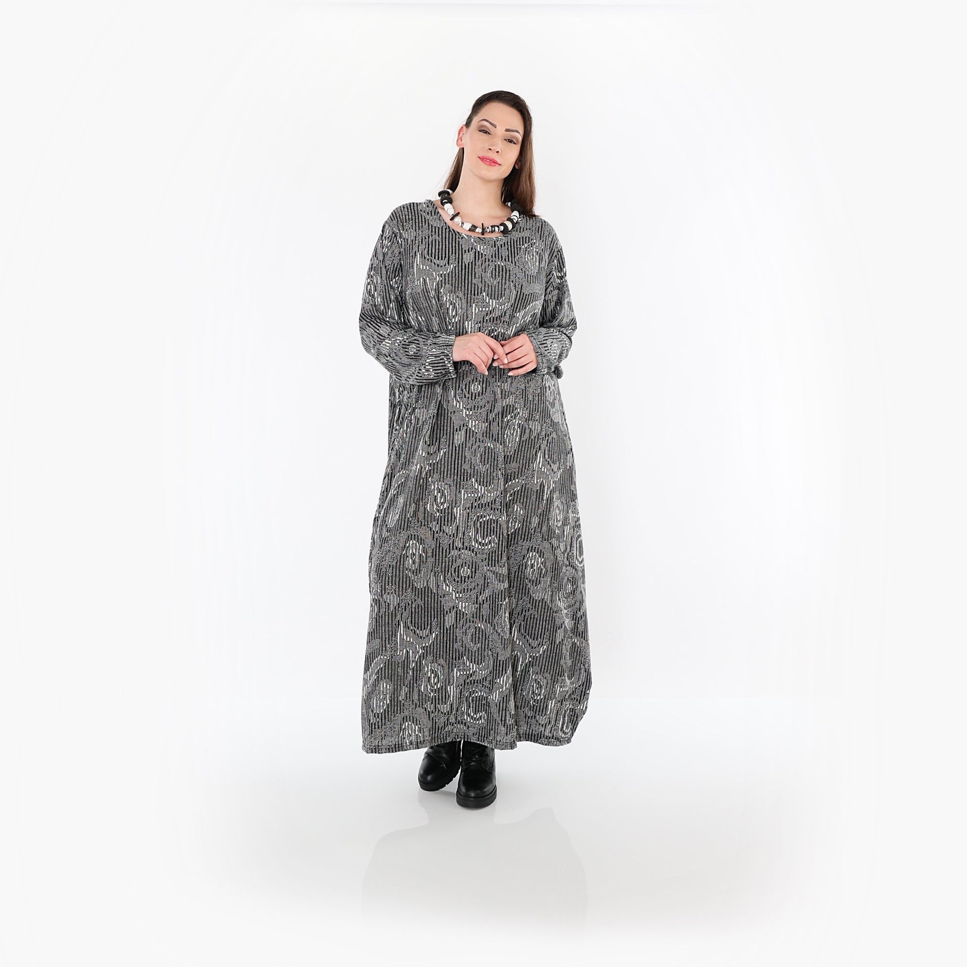 01926 "Alessia" Dress – Grey