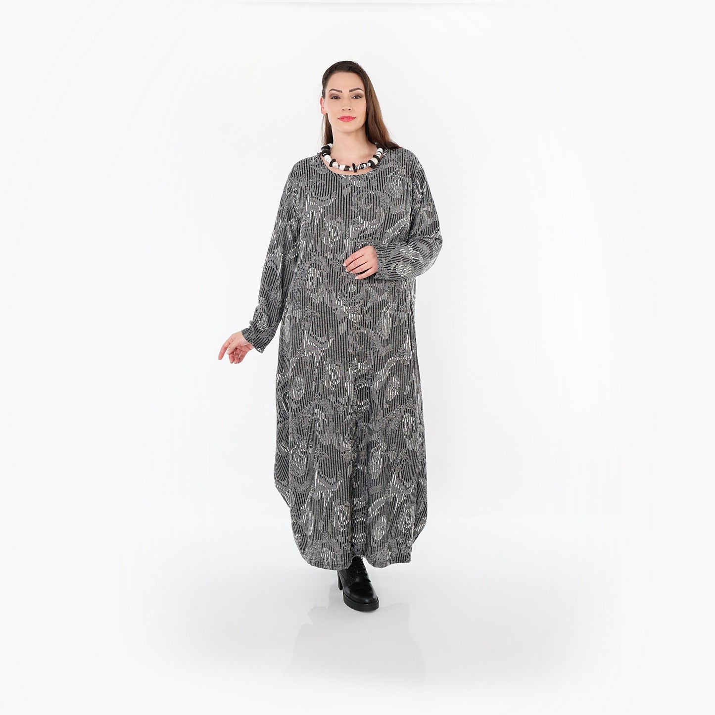 01926 "Alessia" Dress – Grey