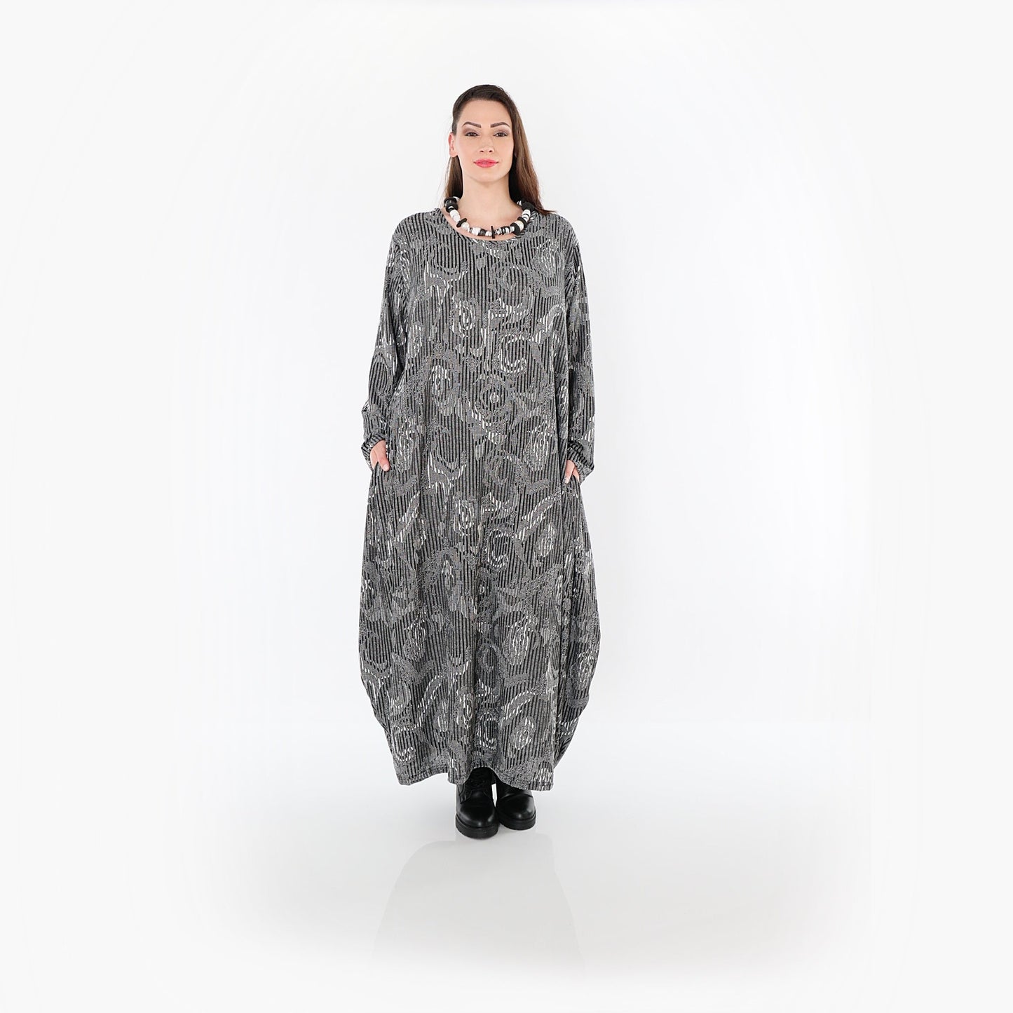 01926 "Alessia" Dress – Grey