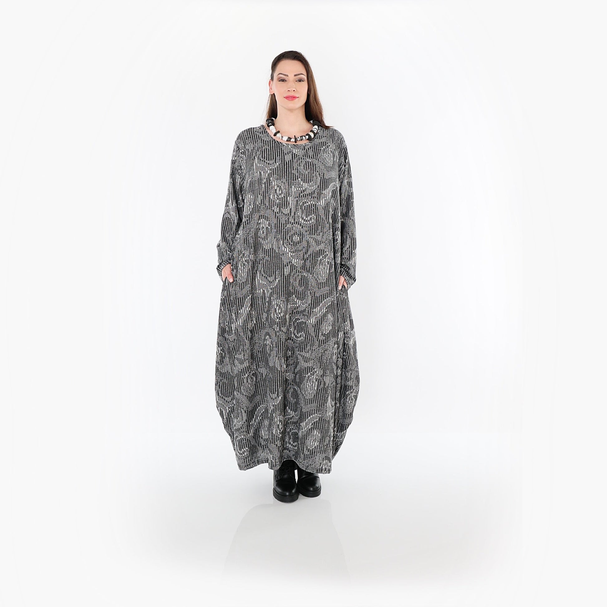 01926 "Alessia" Dress – Grey