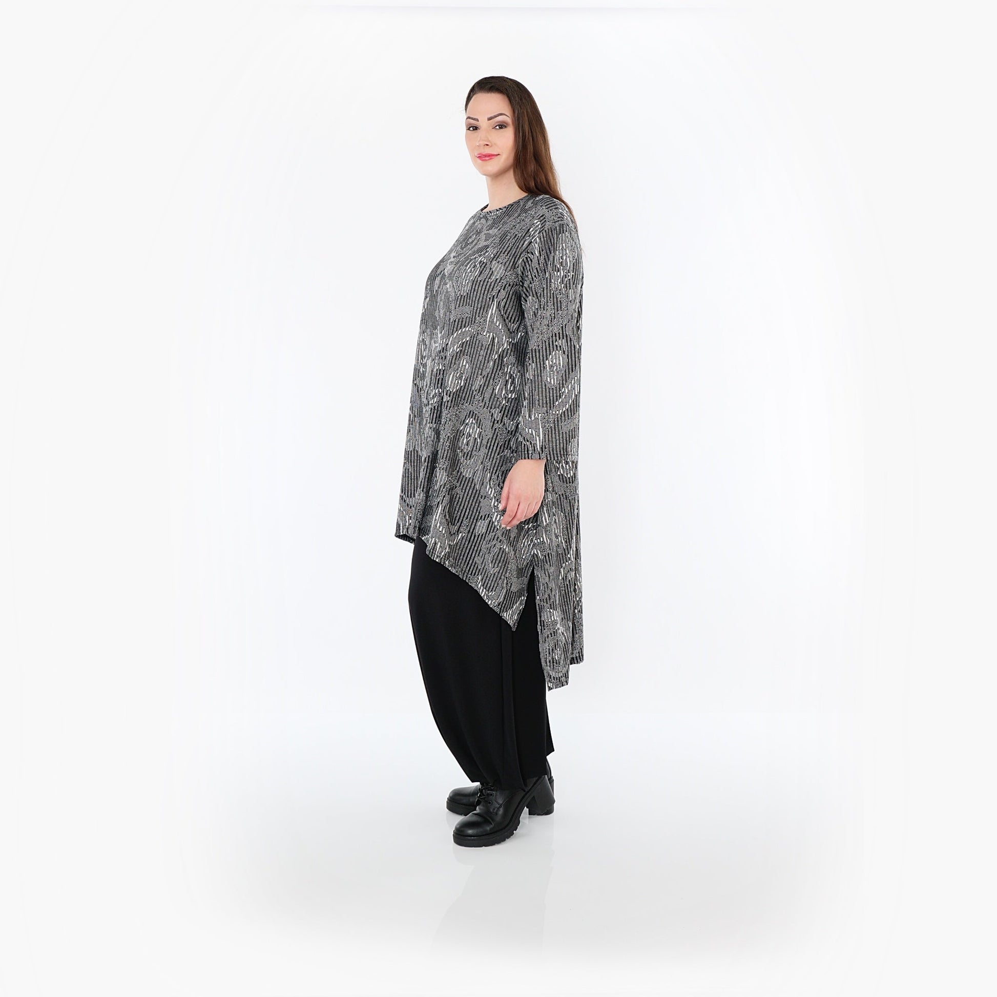 04656 "Alessia" Shirt – Grey