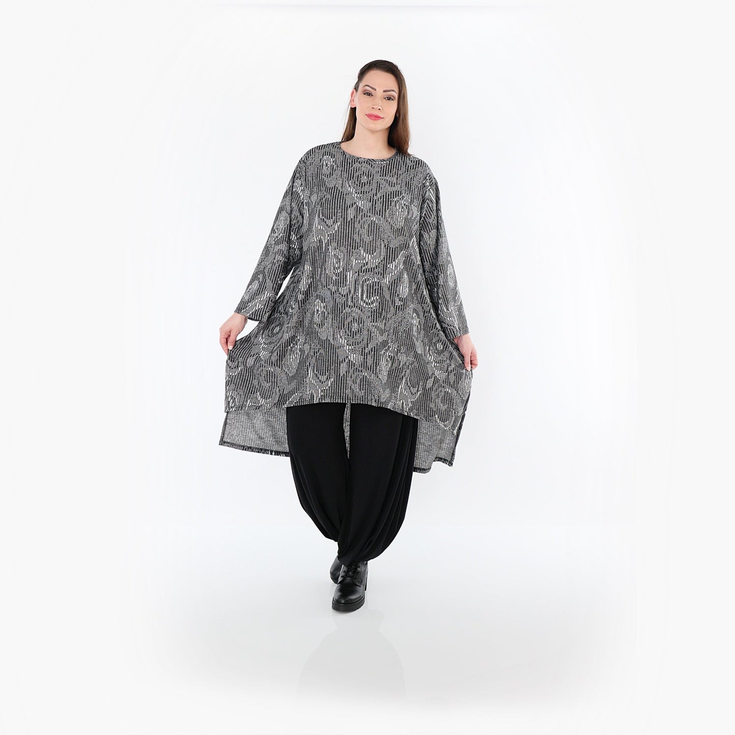 04656 "Alessia" Shirt – Grey