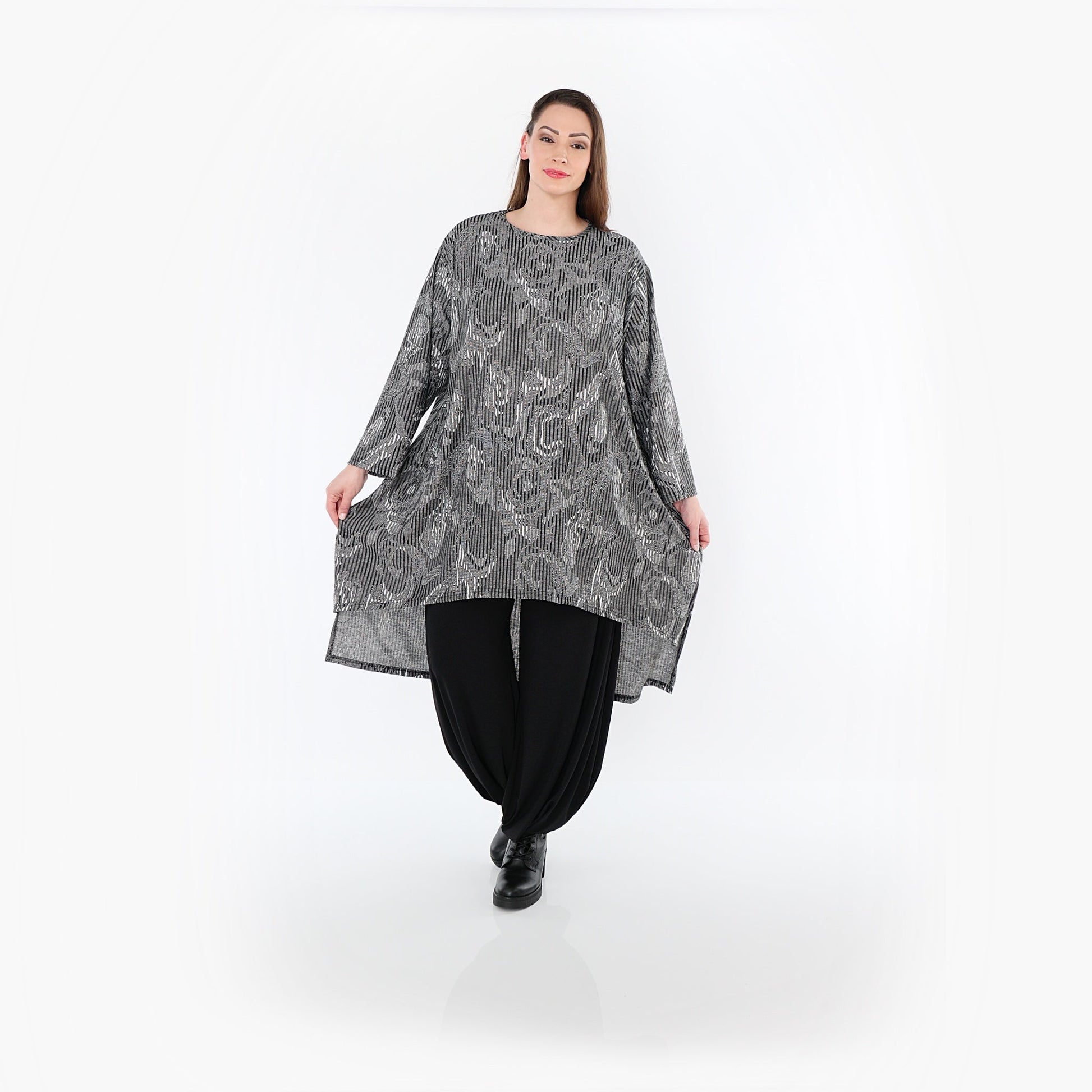 04656 "Alessia" Shirt – Grey