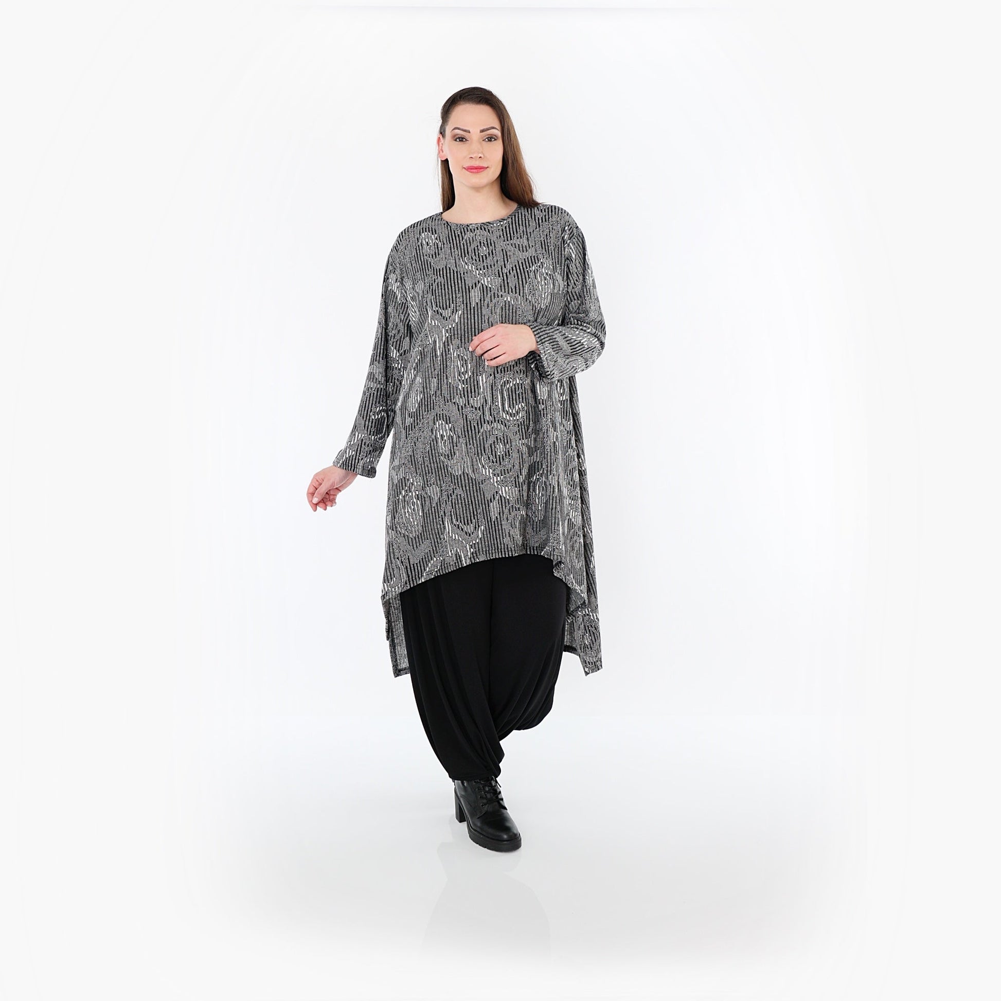 04656 "Alessia" Shirt – Grey