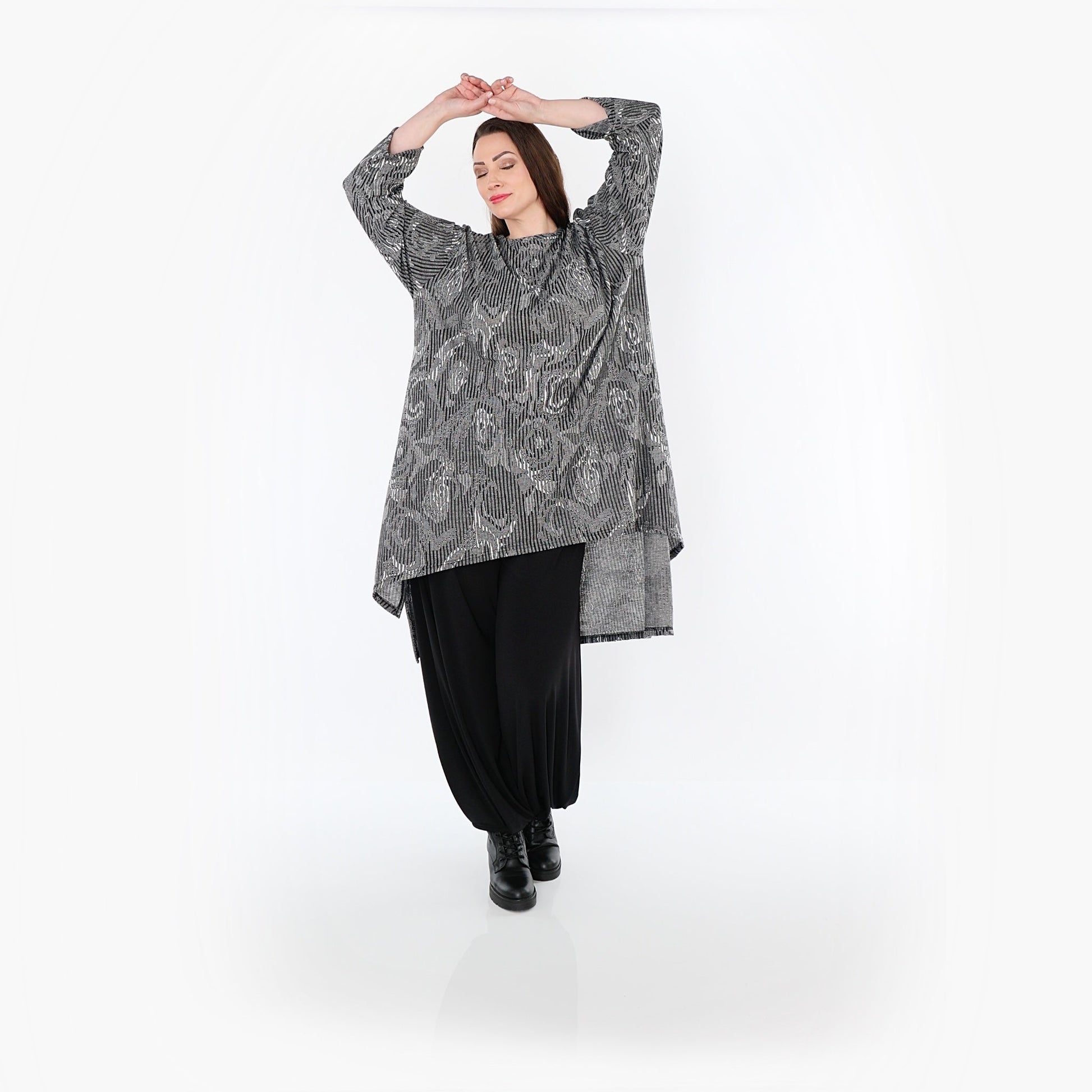 04656 "Alessia" Shirt – Grey