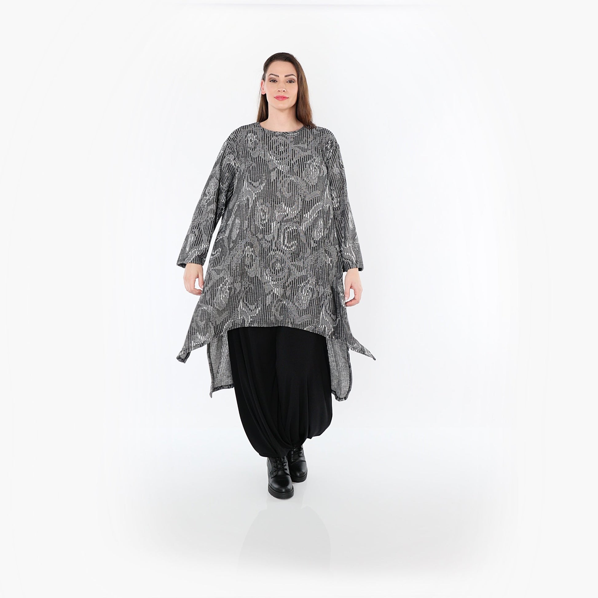 04656 "Alessia" Shirt – Grey