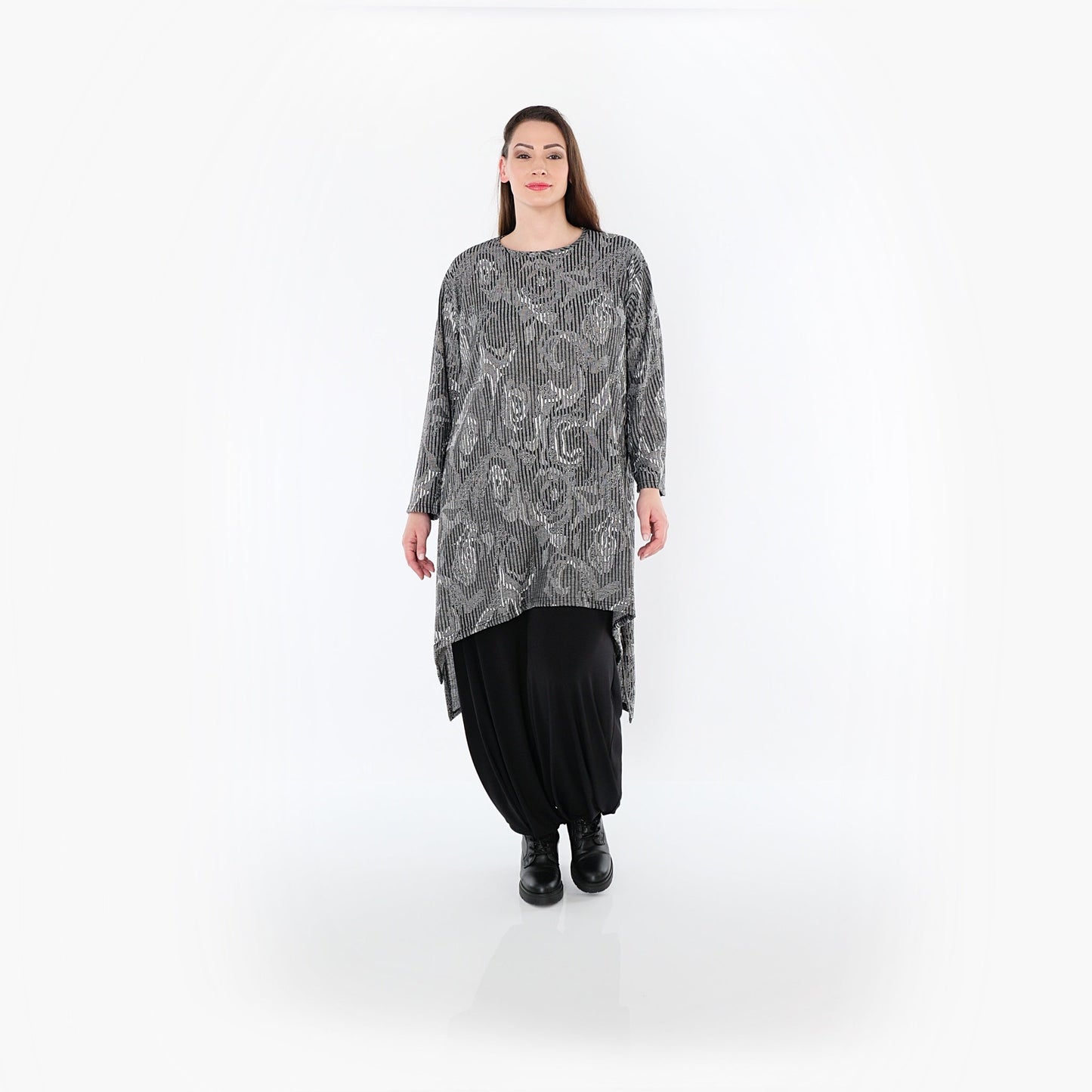 04656 "Alessia" Shirt – Grey