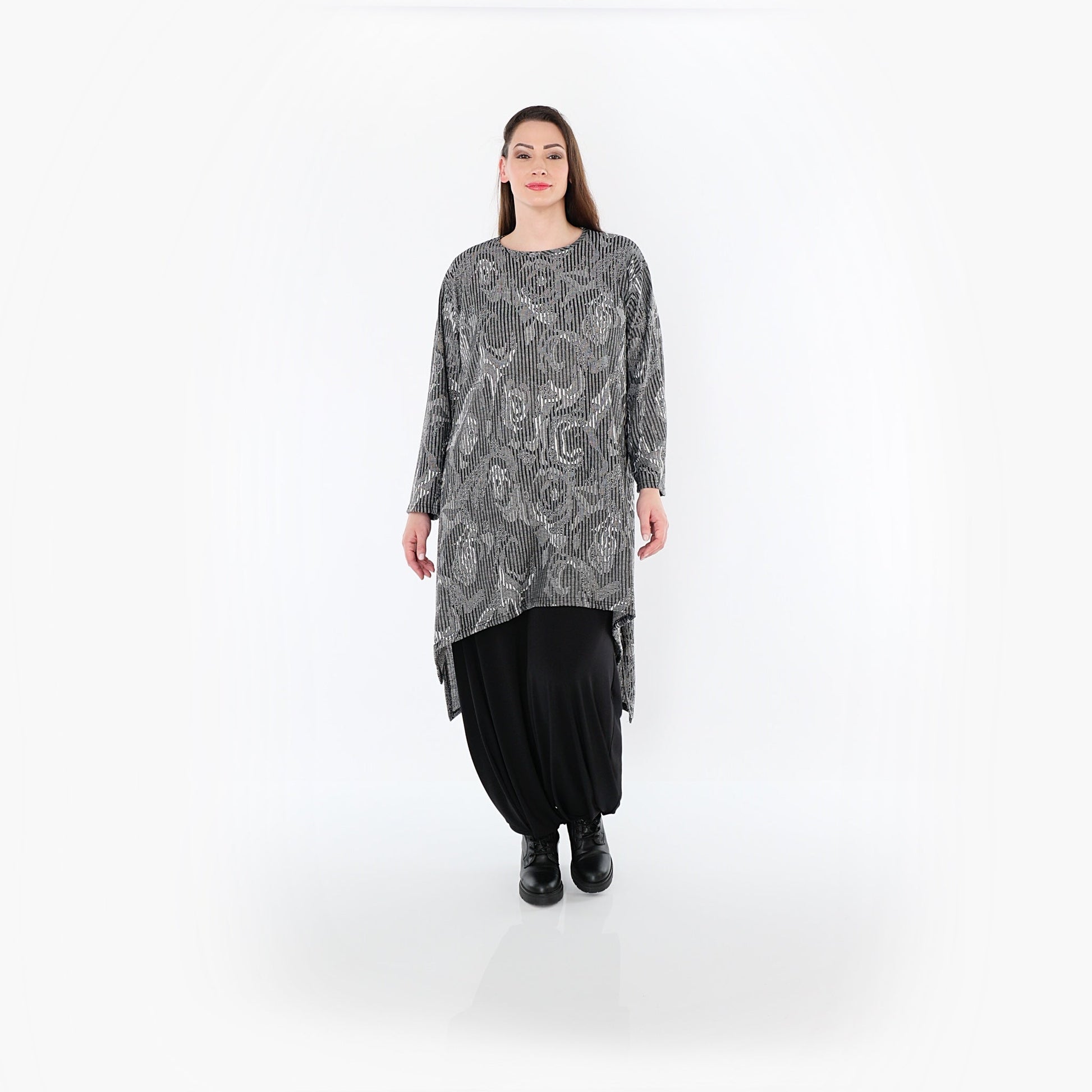 04656 "Alessia" Shirt – Grey