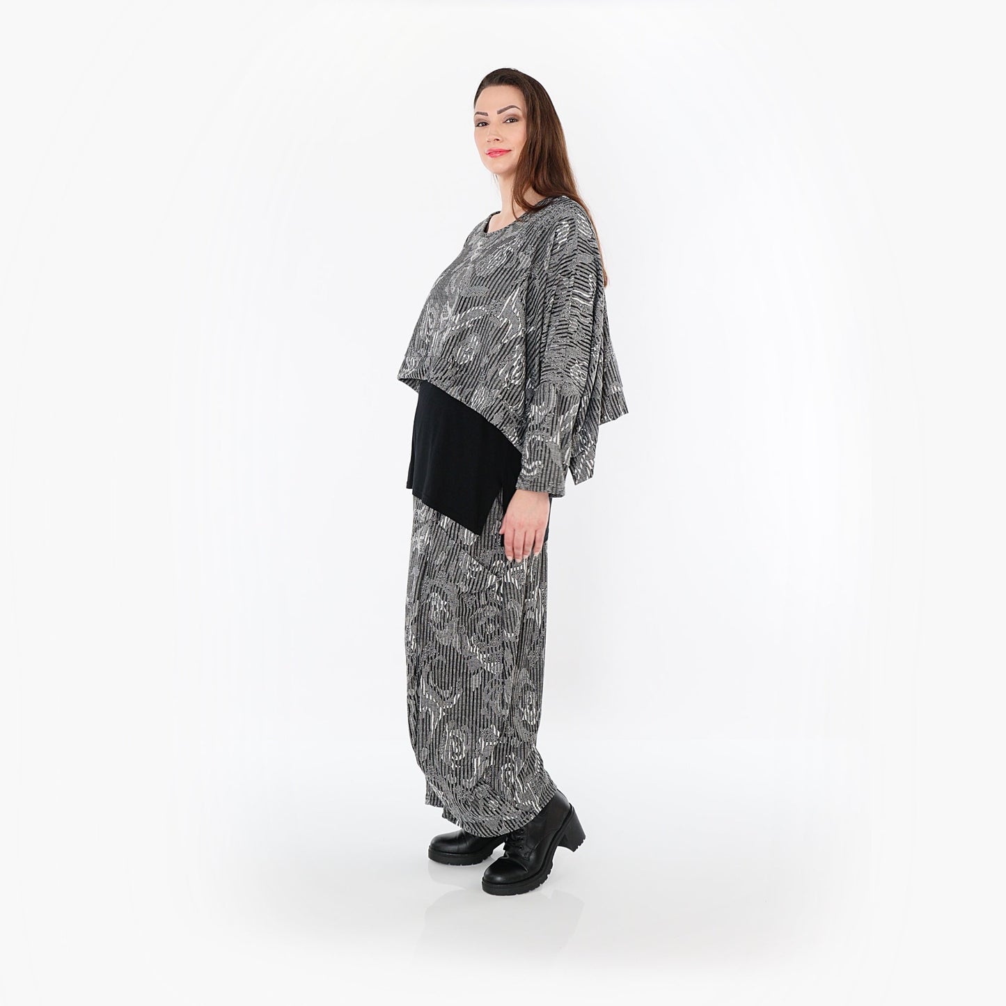 08069 "Alessia" Trousers – Grey