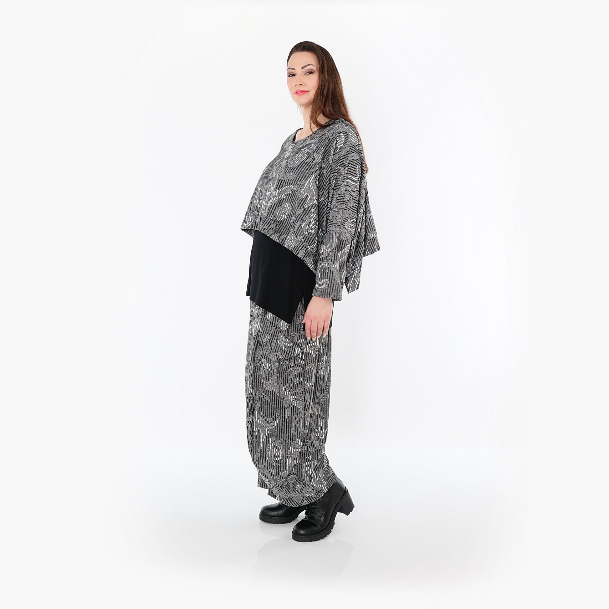 08069 "Alessia" Trousers – Grey