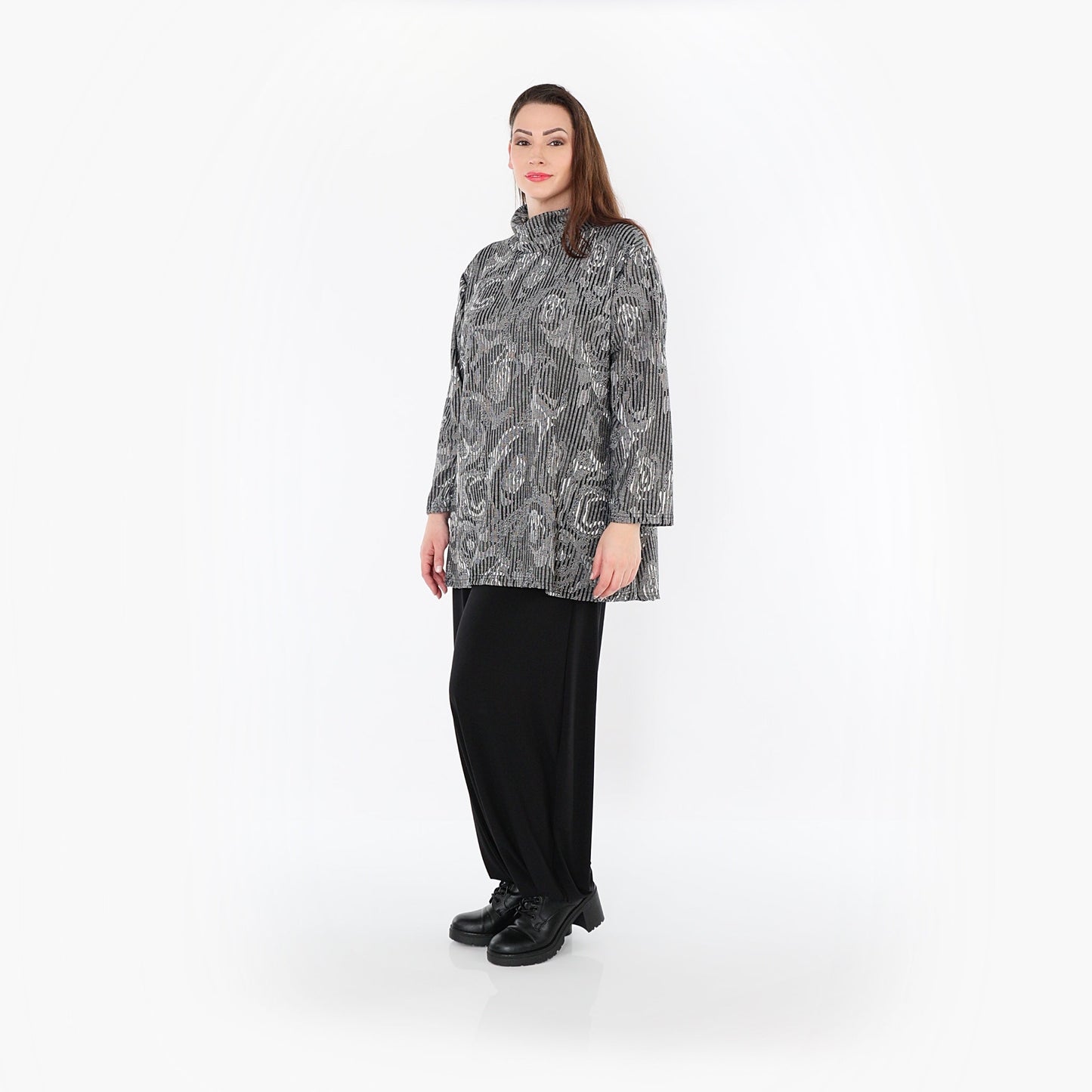 1892R "Alessia" Shirt – Grey