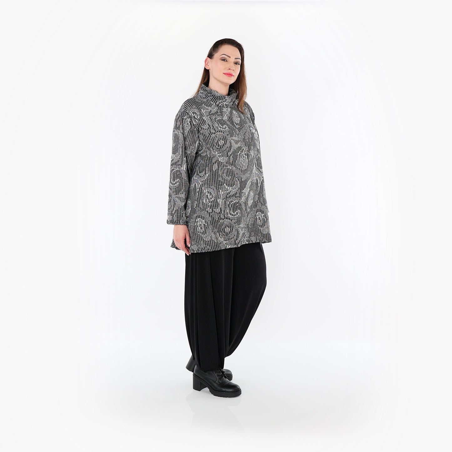 1892R "Alessia" Shirt – Grey