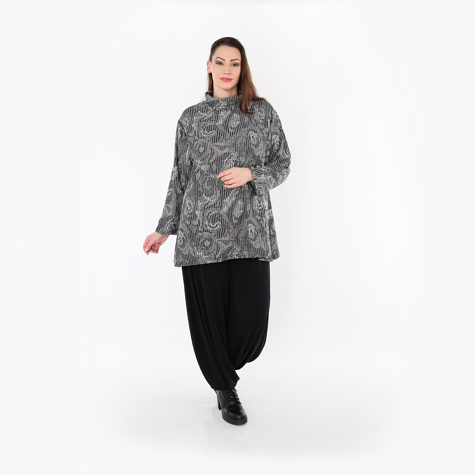 1892R "Alessia" Shirt – Grey