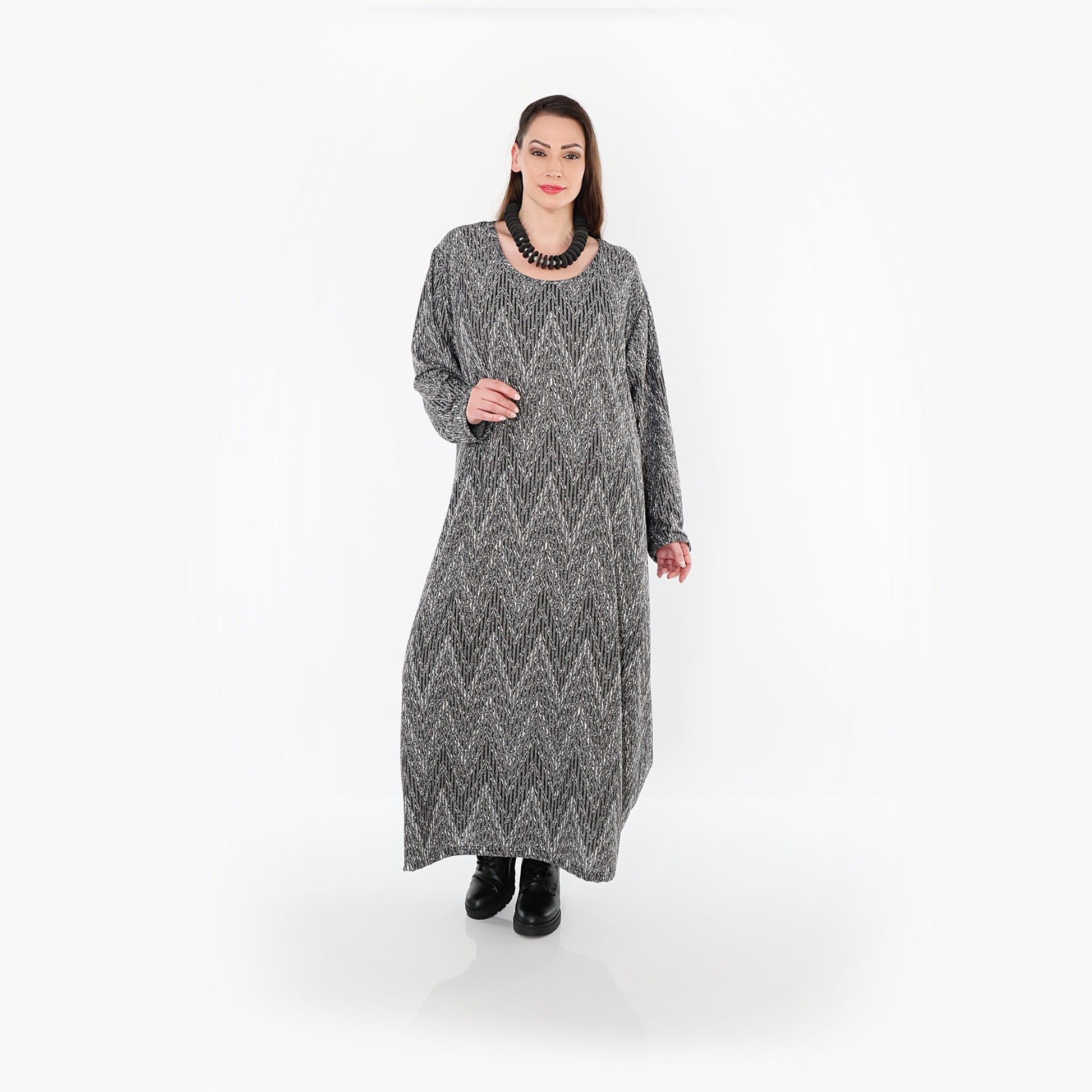 01926 "Salindra" Dress – Grey