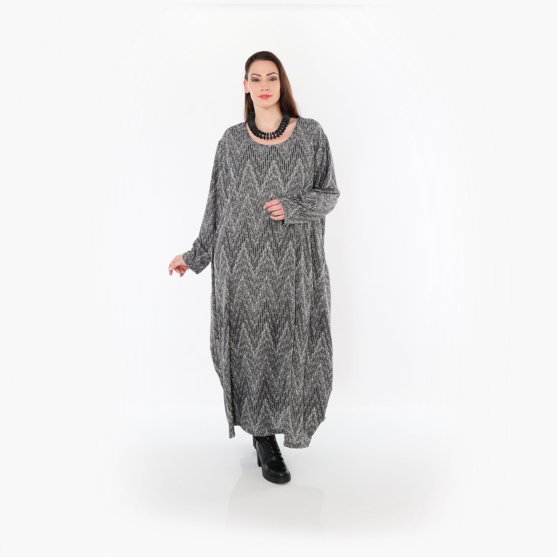 01926 "Salindra" Dress – Grey