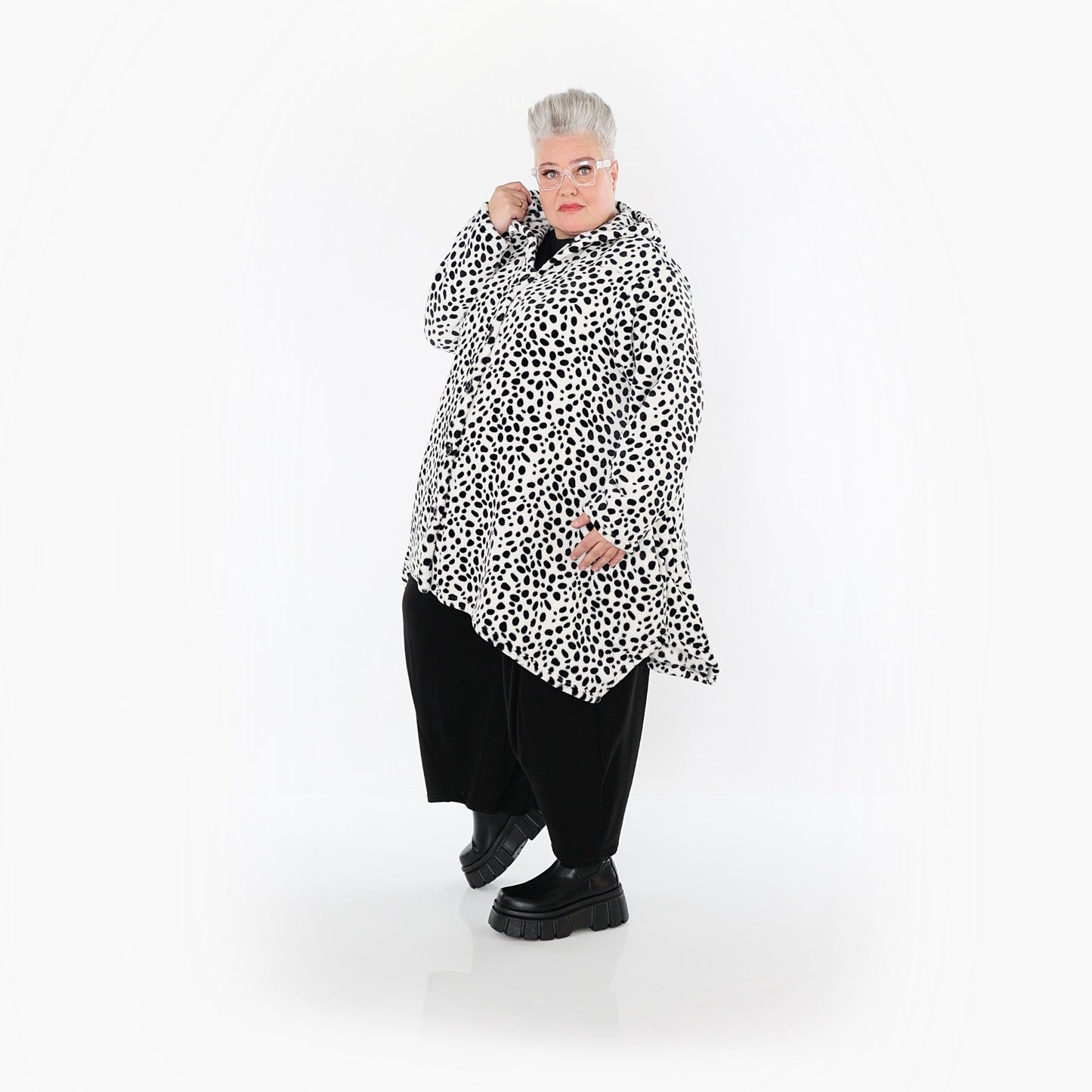 Akh 1527 02030 Jacket White Black 3