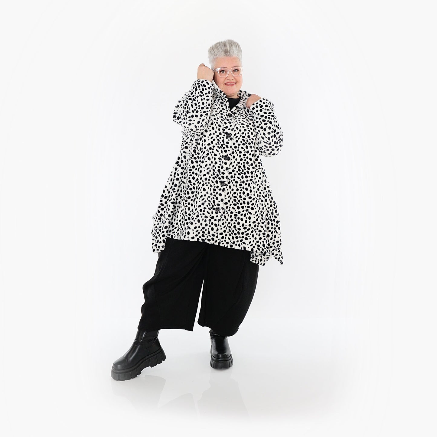 Akh 1527 02030 Jacket White Black 6