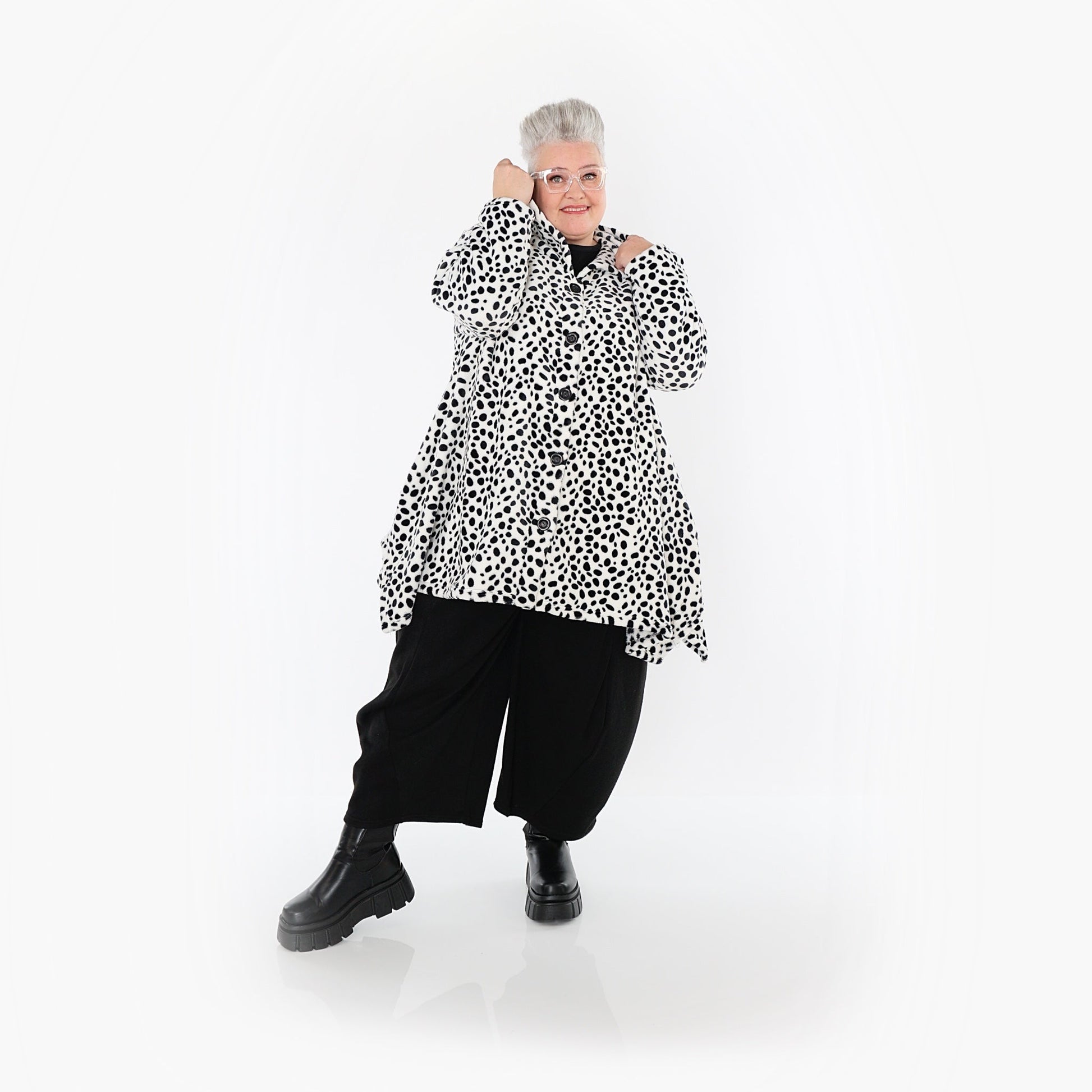 Akh 1527 02030 Jacket White Black 6