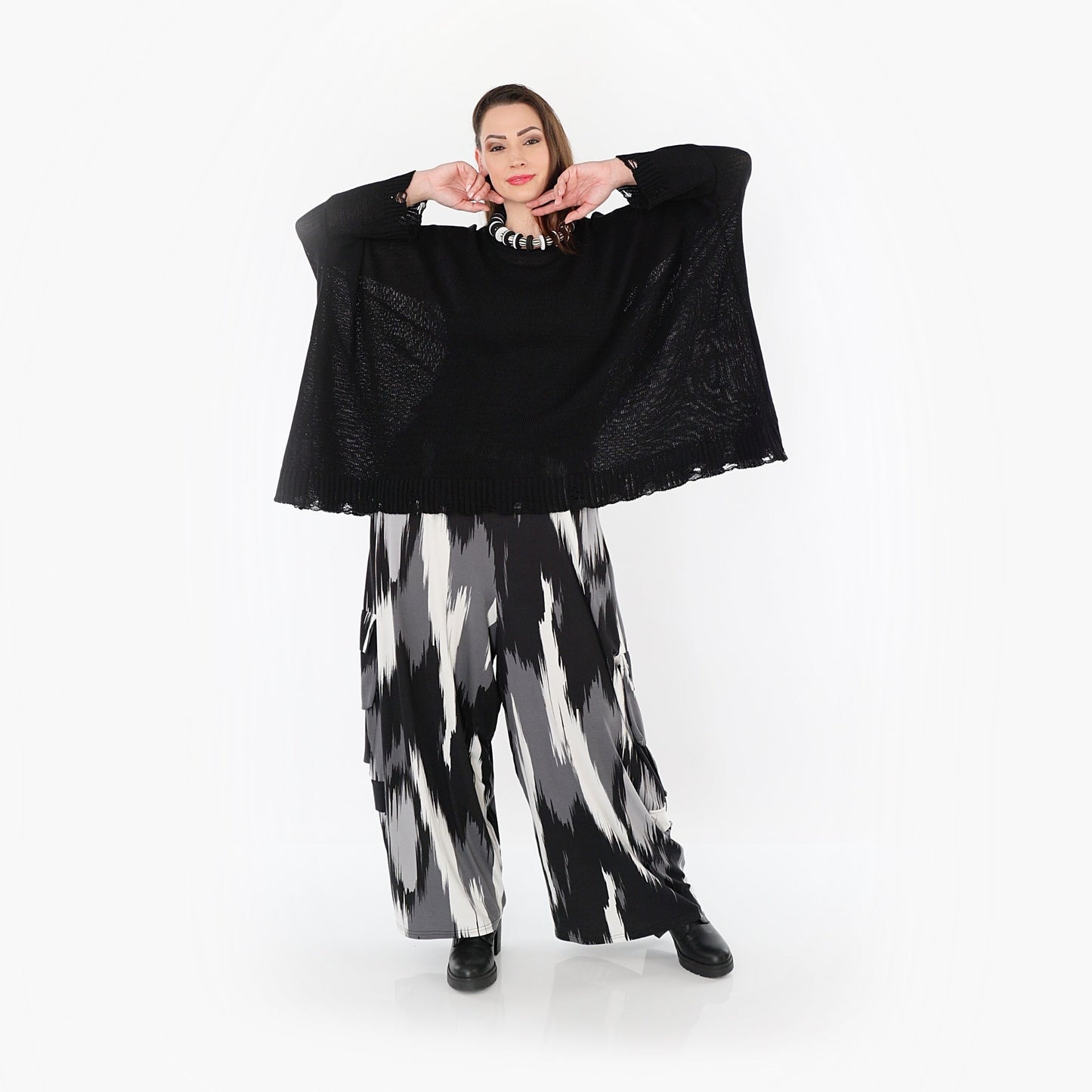 07125 "Hera" Trousers – Black