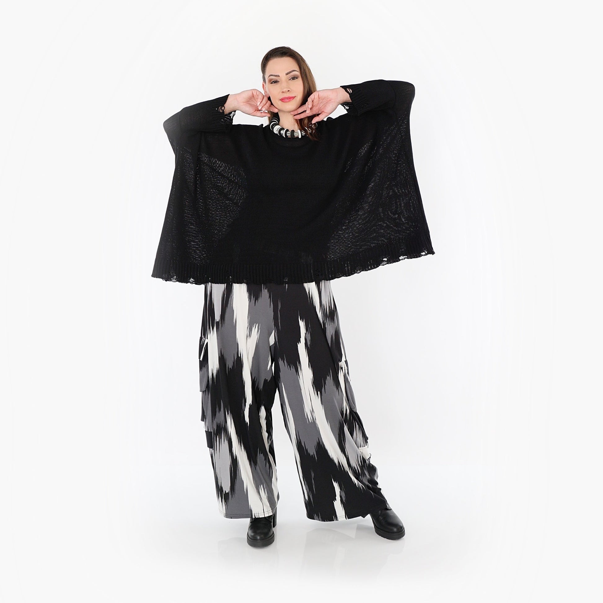 07125 "Hera" Trousers – Black